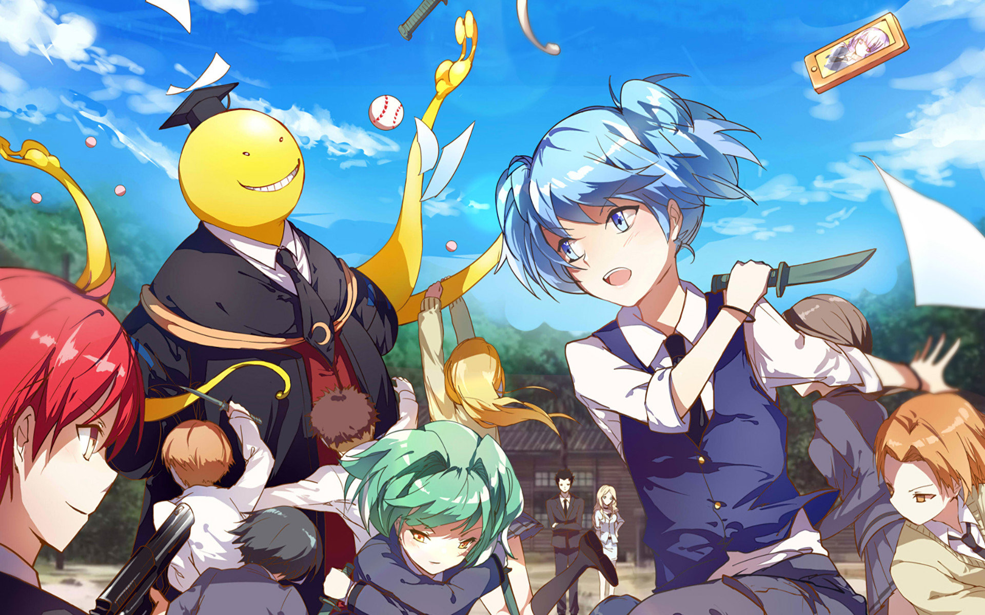 Free download Assassination Classroom background ID:275152 hd 1920x1200 for PC