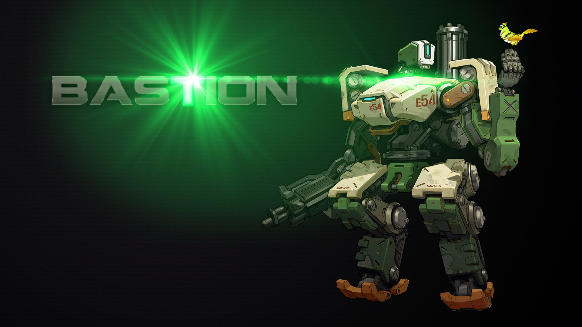 Awesome Bastion (Overwatch) free background ID:169799 for 1080p PC