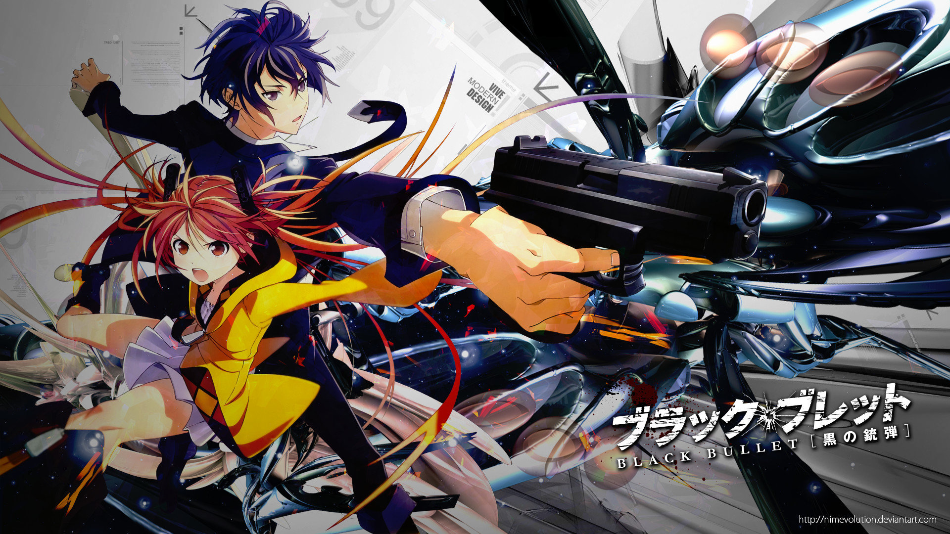 Best Black Bullet background ID:342412 for High Resolution hd 1080p PC