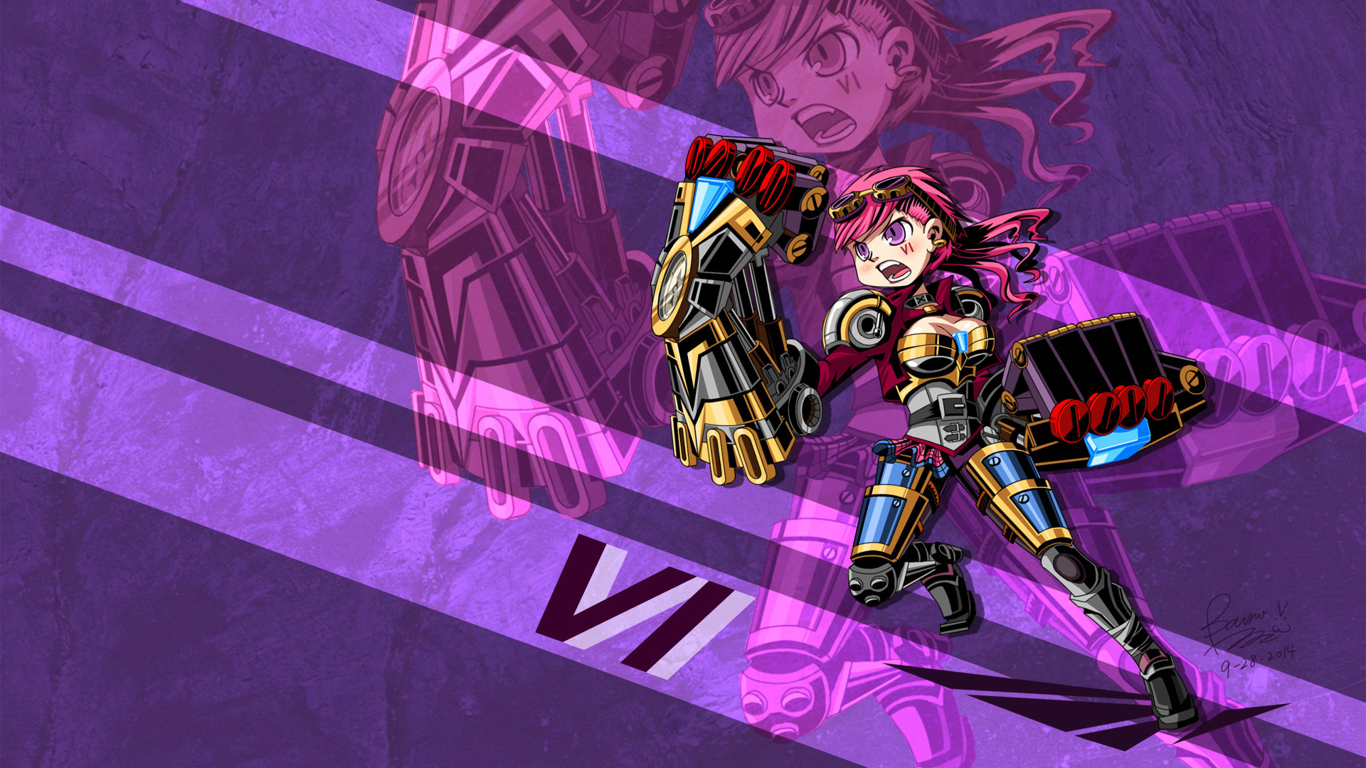Awesome VI (League Of Legends) free background ID:172947 for hd 1080p computer