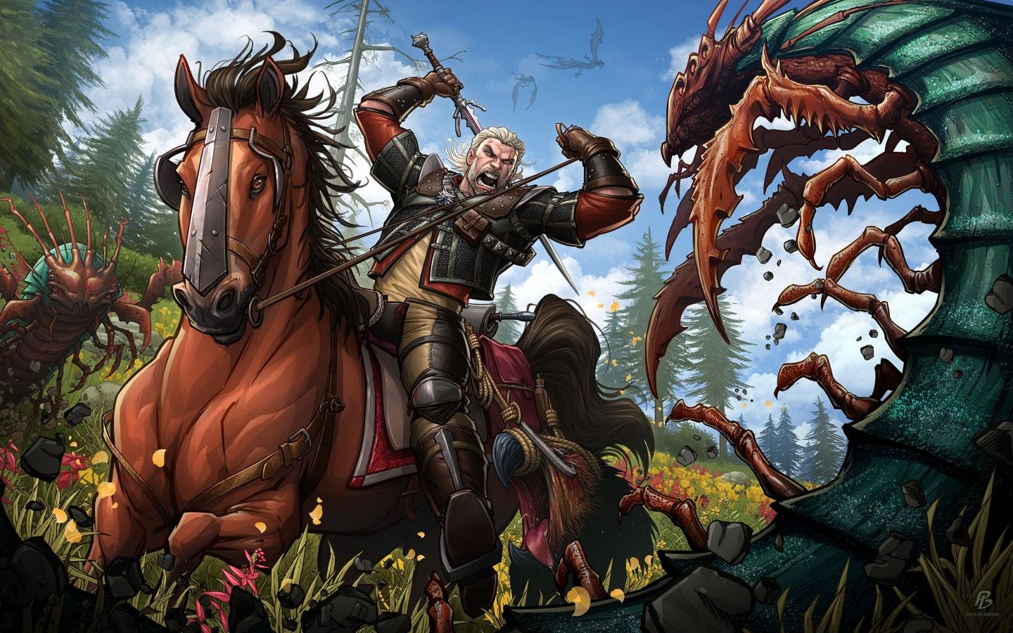 Free The Witcher 3: Wild Hunt high quality background ID:18012 for hd 1440x900 computer