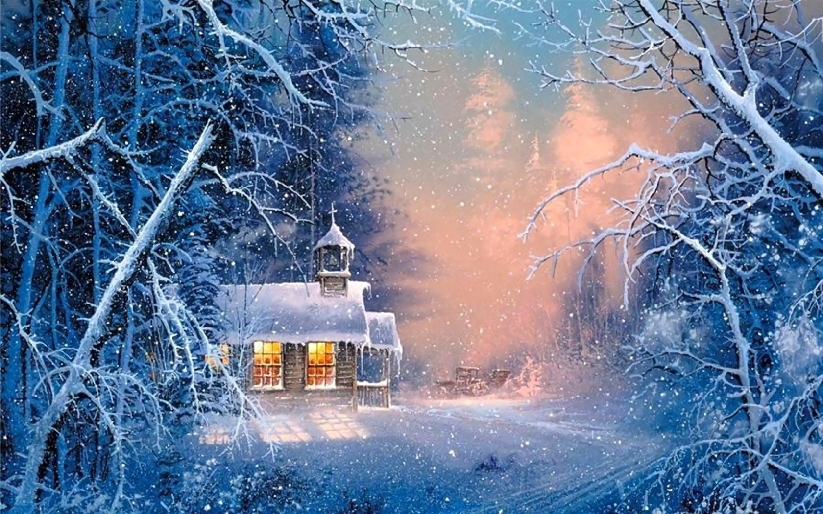 High resolution Cool winter art hd 1680x1050 wallpaper ID:294658 for desktop