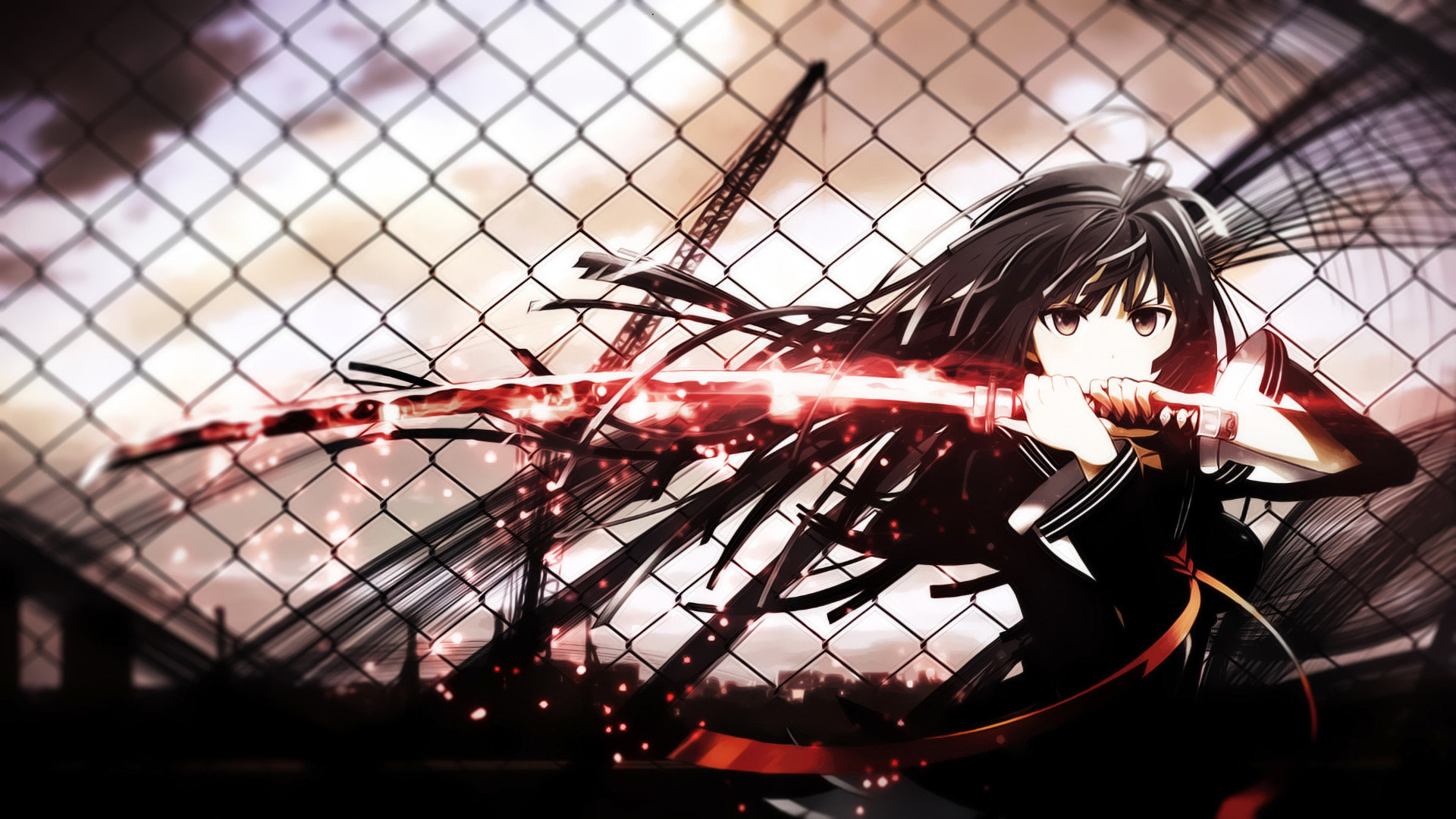 Free download Black Bullet background ID:342411 full hd 1080p for PC