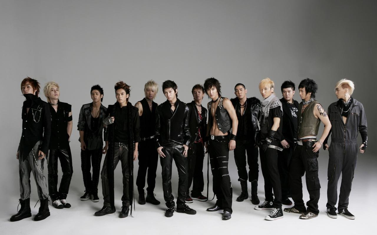 Awesome Super Junior free background ID:64453 for hd 1280x800 computer