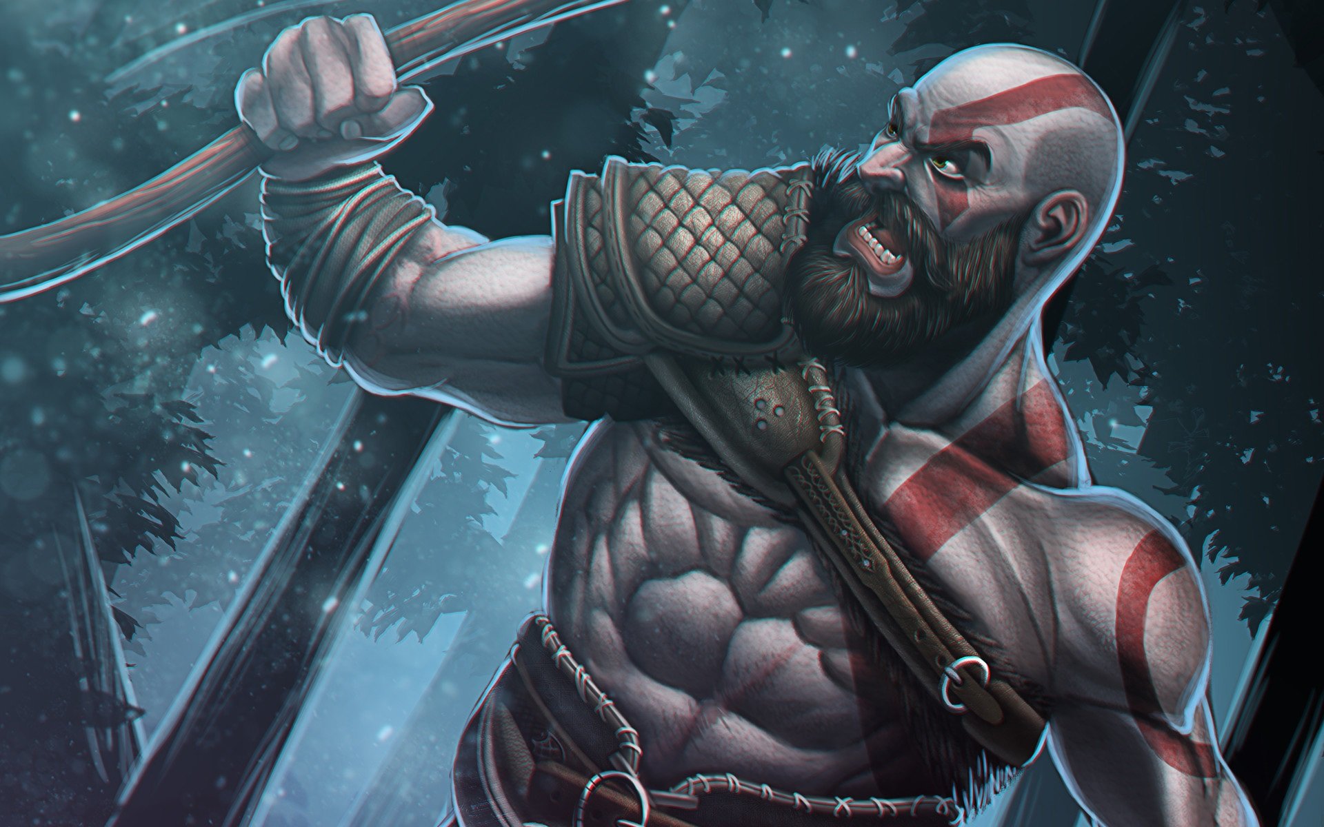Download hd 1920x1200 God Of War 4 computer background ID:70201 for free