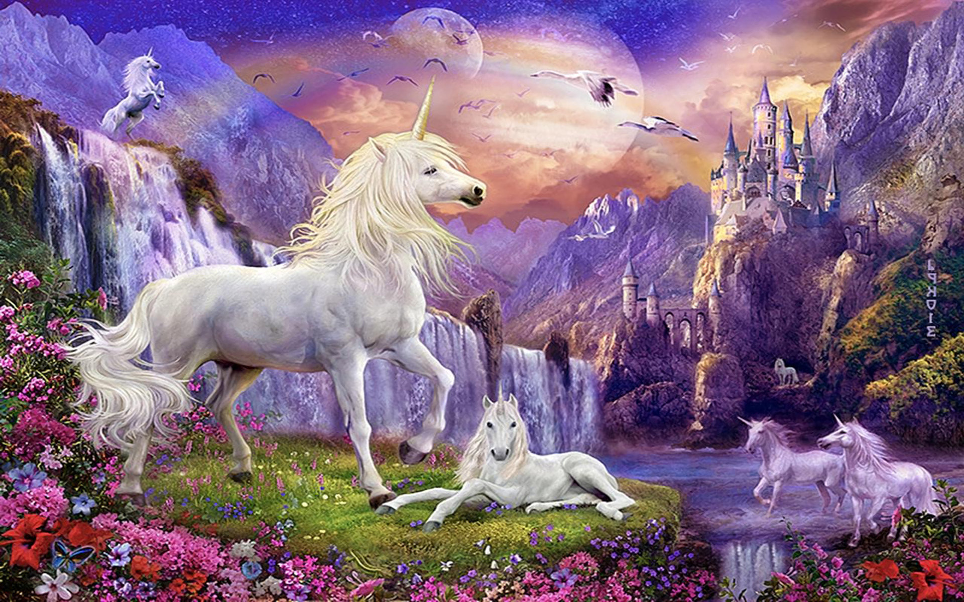 Free download Unicorn wallpaper ID:408708 hd 1920x1200 for PC
