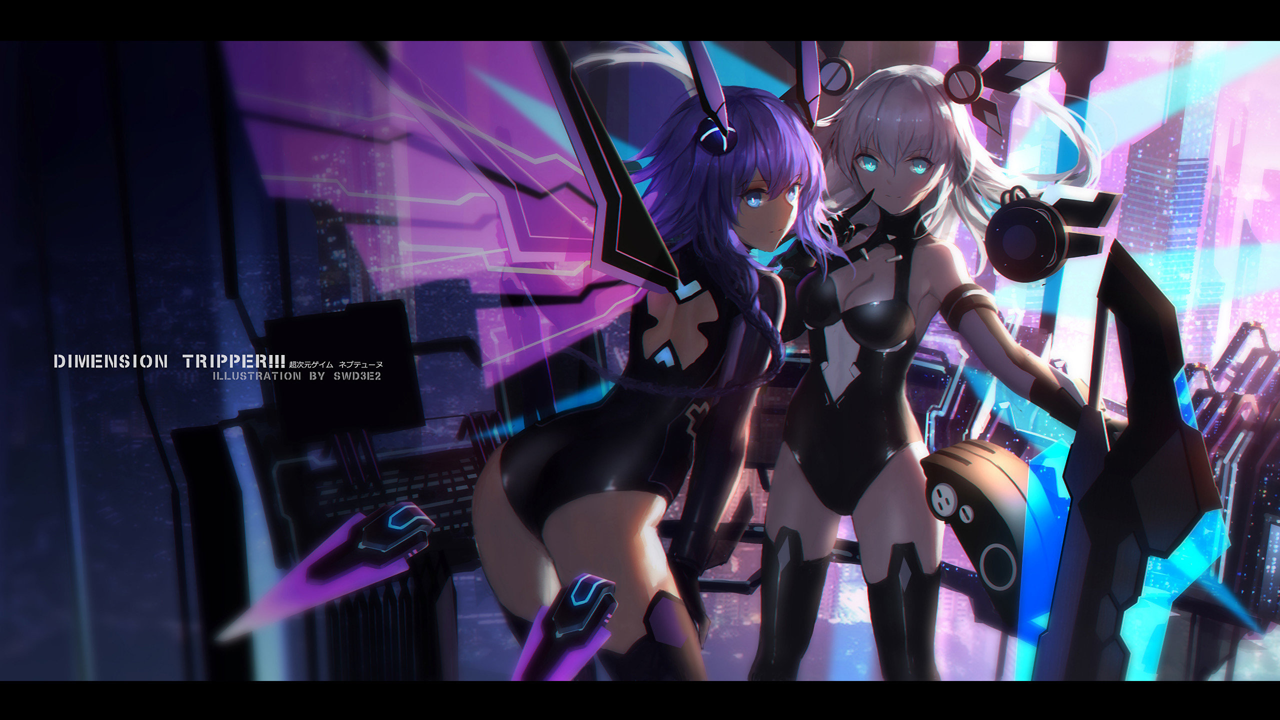 Awesome Hyperdimension Neptunia free background ID:470326 for hd 2560x1440 computer