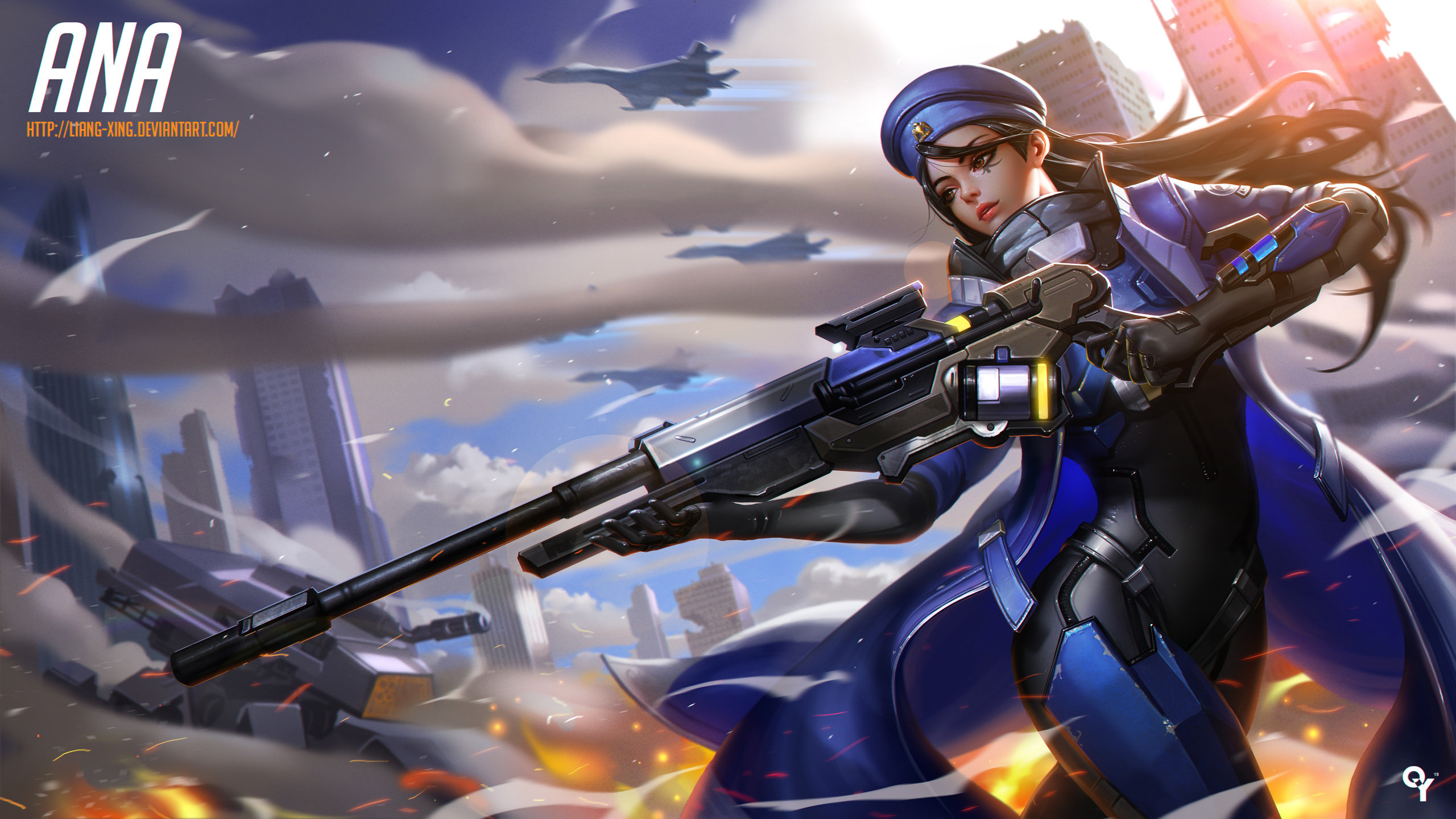 Awesome Ana (Overwatch) free wallpaper ID:169678 for hd 2560x1440 computer