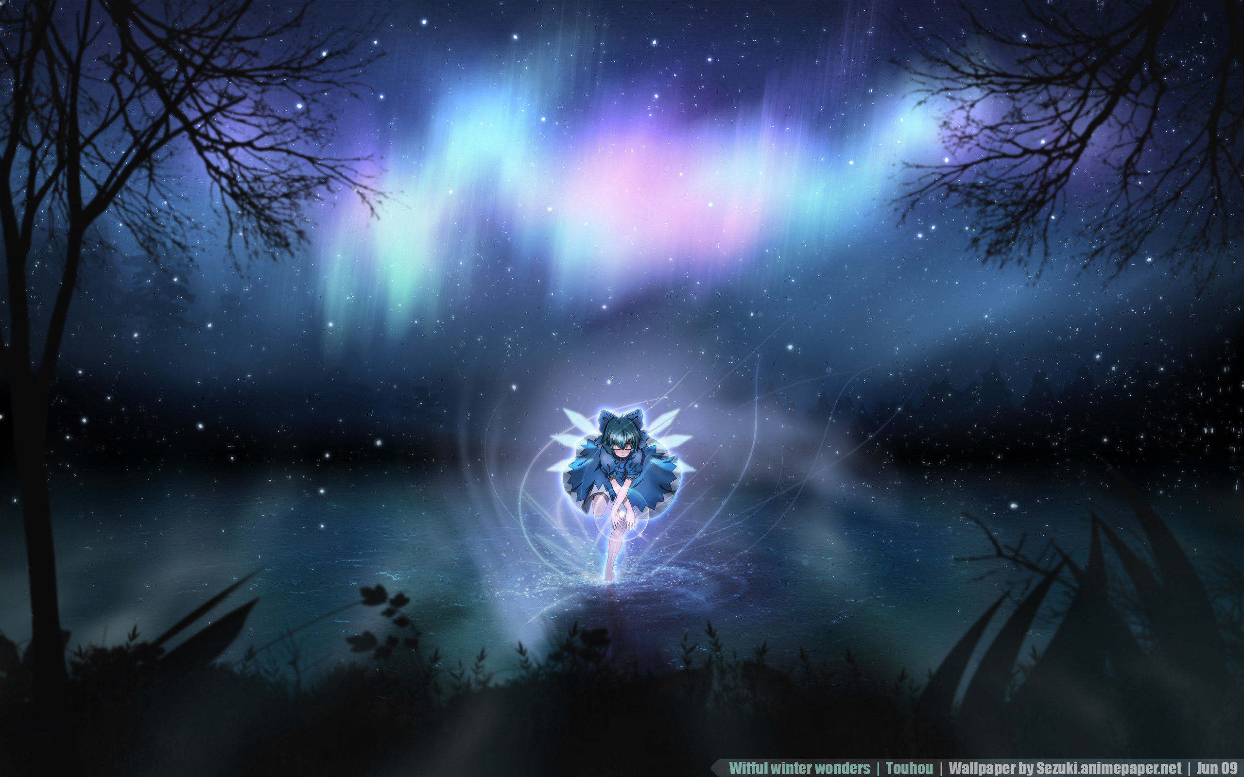 Awesome Cirno (Touhou) free background ID:221801 for hd 2560x1600 computer