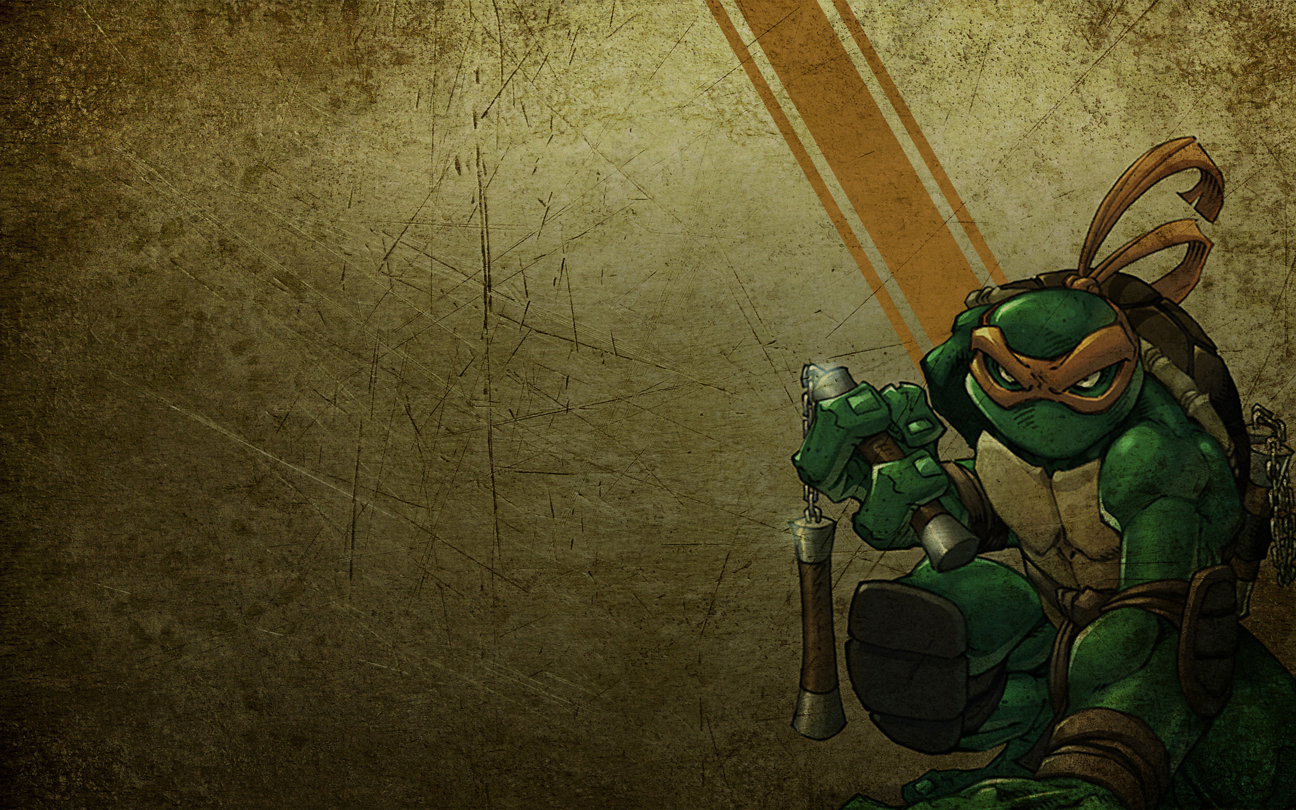 Download hd 2560x1600 Michelangelo (TMNT) computer background ID:111230 for free