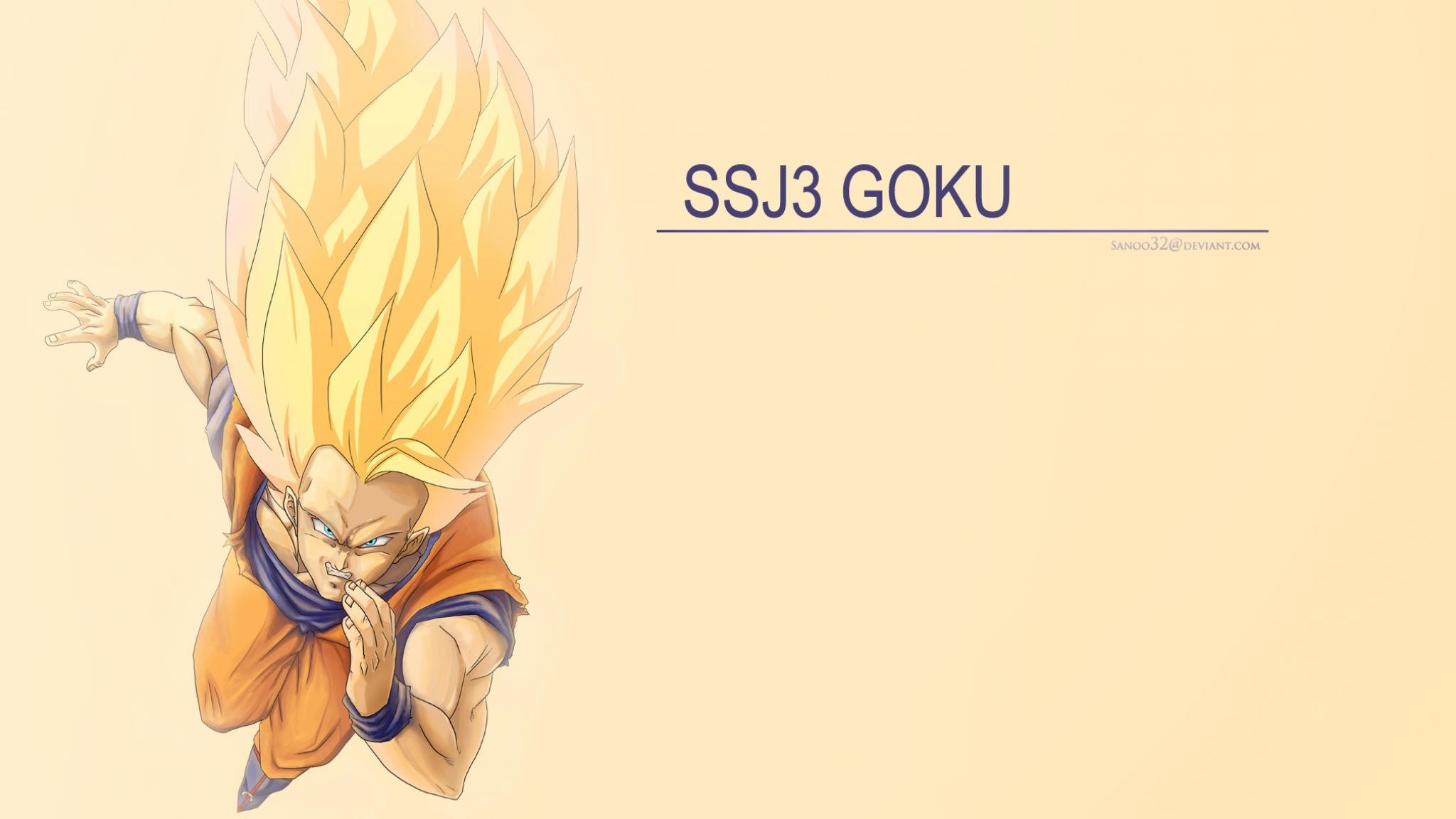 Awesome Goku free wallpaper ID:462098 for hd 2048x1152 PC