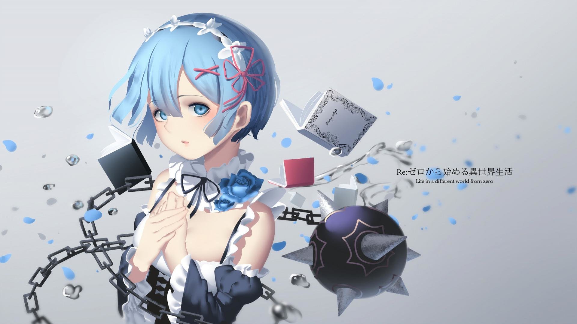 Awesome Rem (Re:ZERO) free wallpaper ID:159121 for full hd computer
