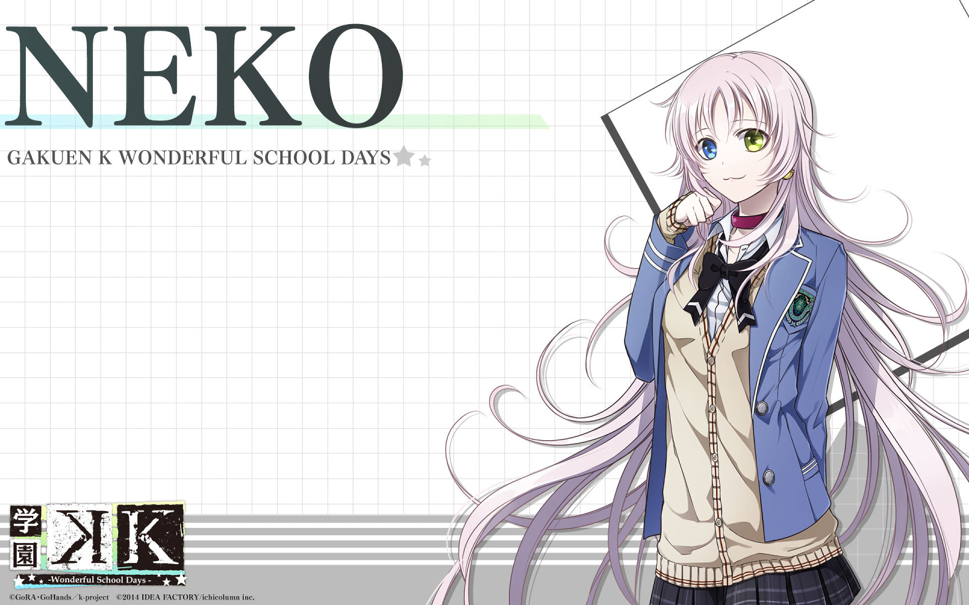 Free download Neko (K Project) background ID:315736 hd 1920x1200 for desktop