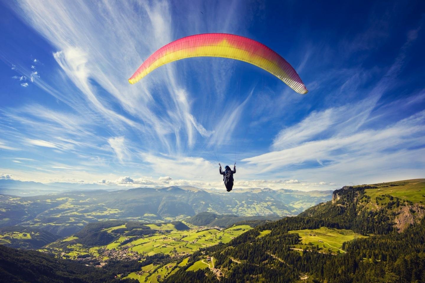 Download hd 1440x960 Paragliding computer wallpaper ID:31111 for free