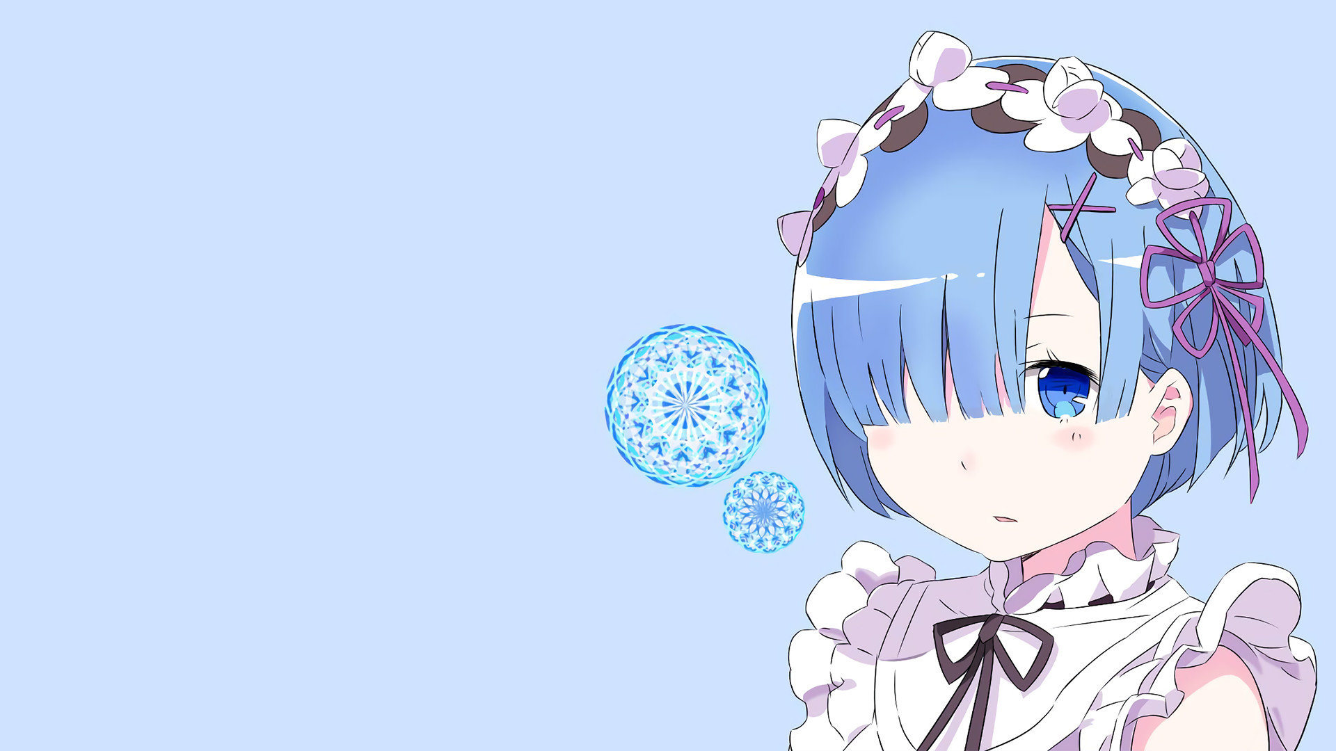 Awesome Rem (Re:ZERO) free background ID:159062 for 1080p desktop