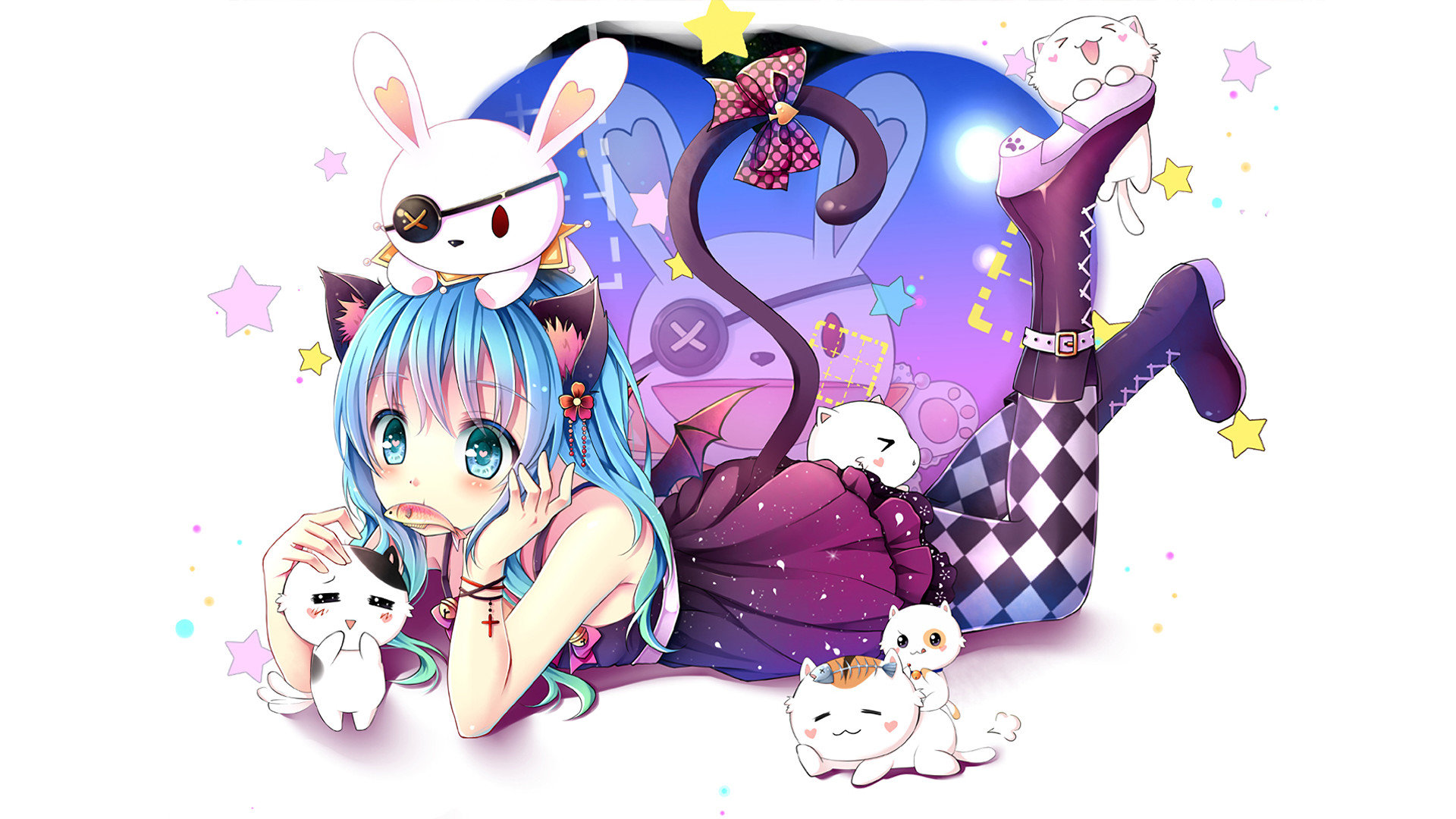 Best Yoshino (Date A Live) background ID:463744 for High Resolution full hd PC
