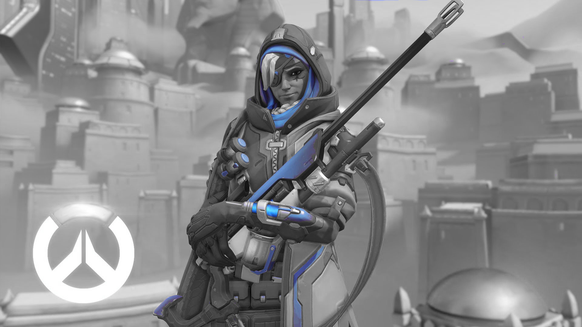 Download 1080p Ana (Overwatch) PC wallpaper ID:170343 for free