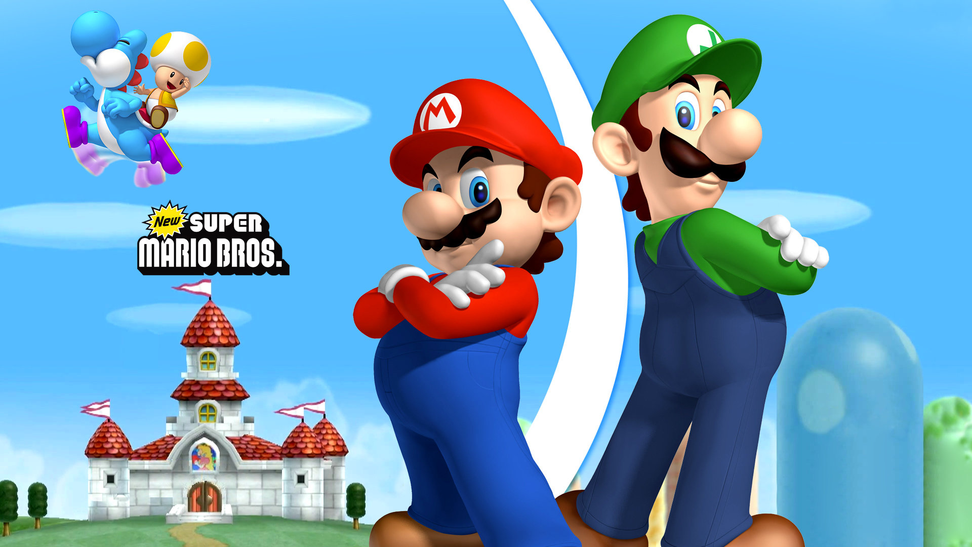High resolution New Super Mario Bros. Wii full hd 1080p background ID:113198 for computer