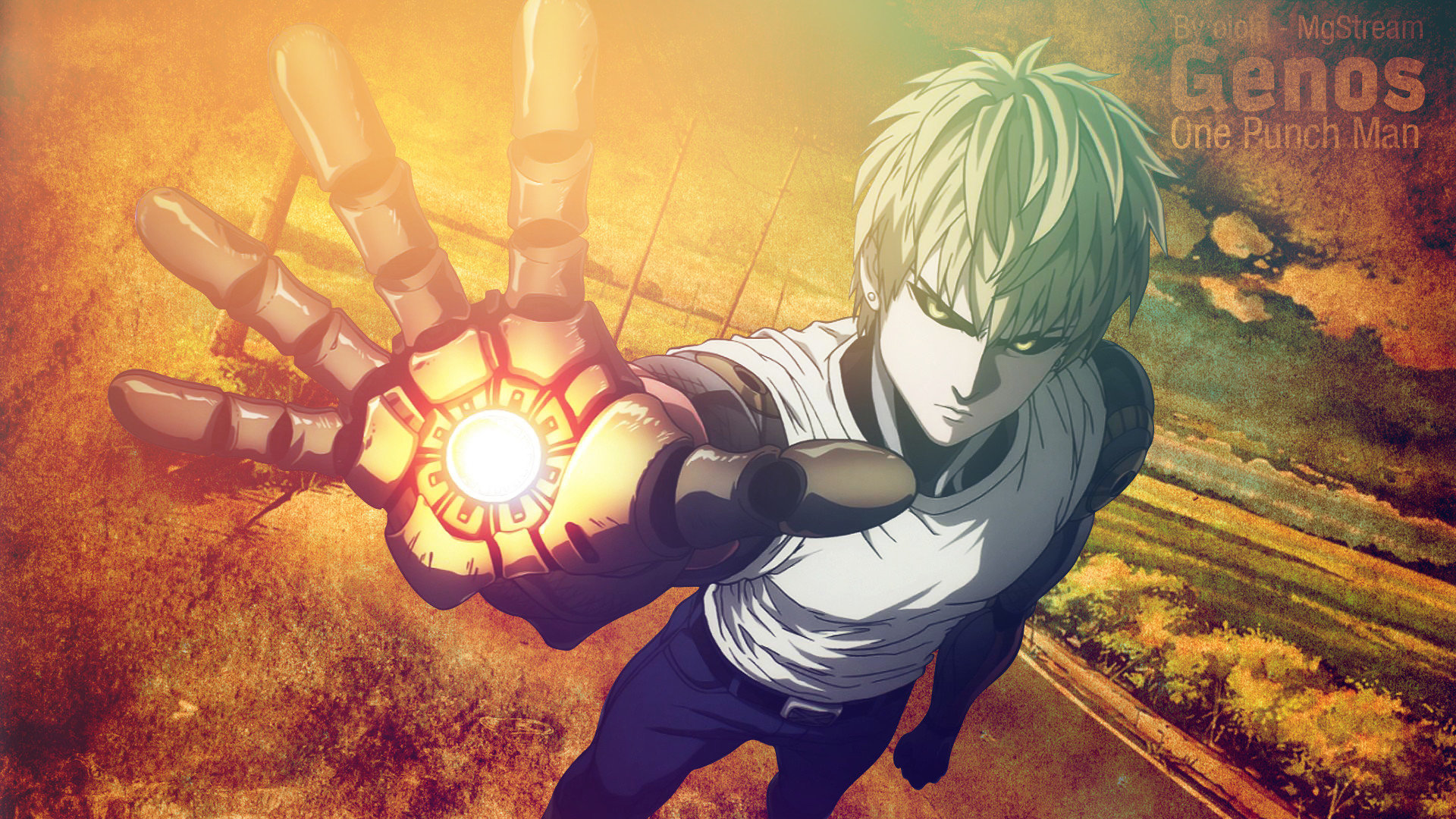 Download hd 1080p Genos (One-Punch Man) computer wallpaper ID:345435 for free