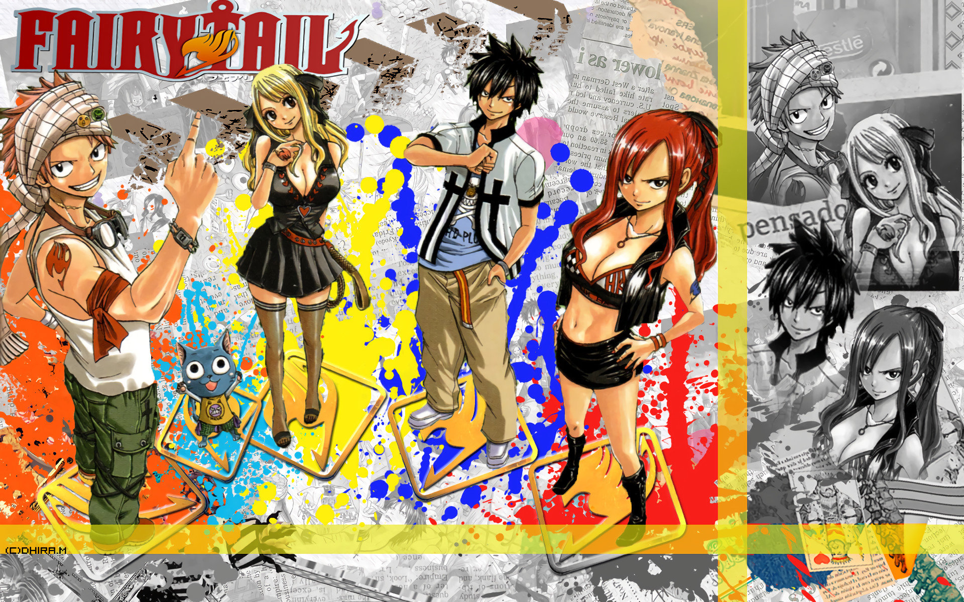 High resolution Fairy Tail hd 1920x1200 background ID:41379 for PC