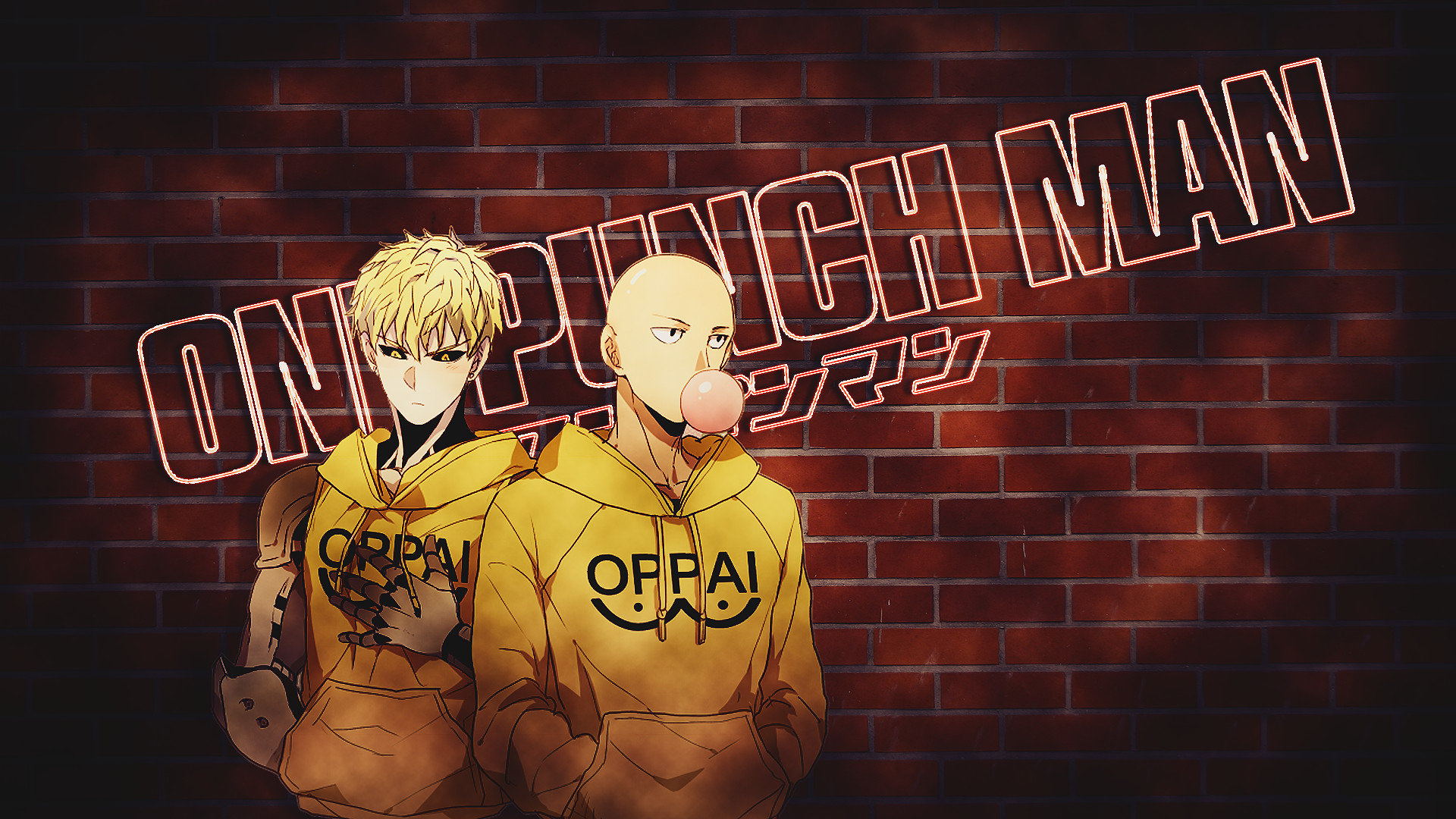 Download 1080p One-Punch Man desktop background ID:345428 for free