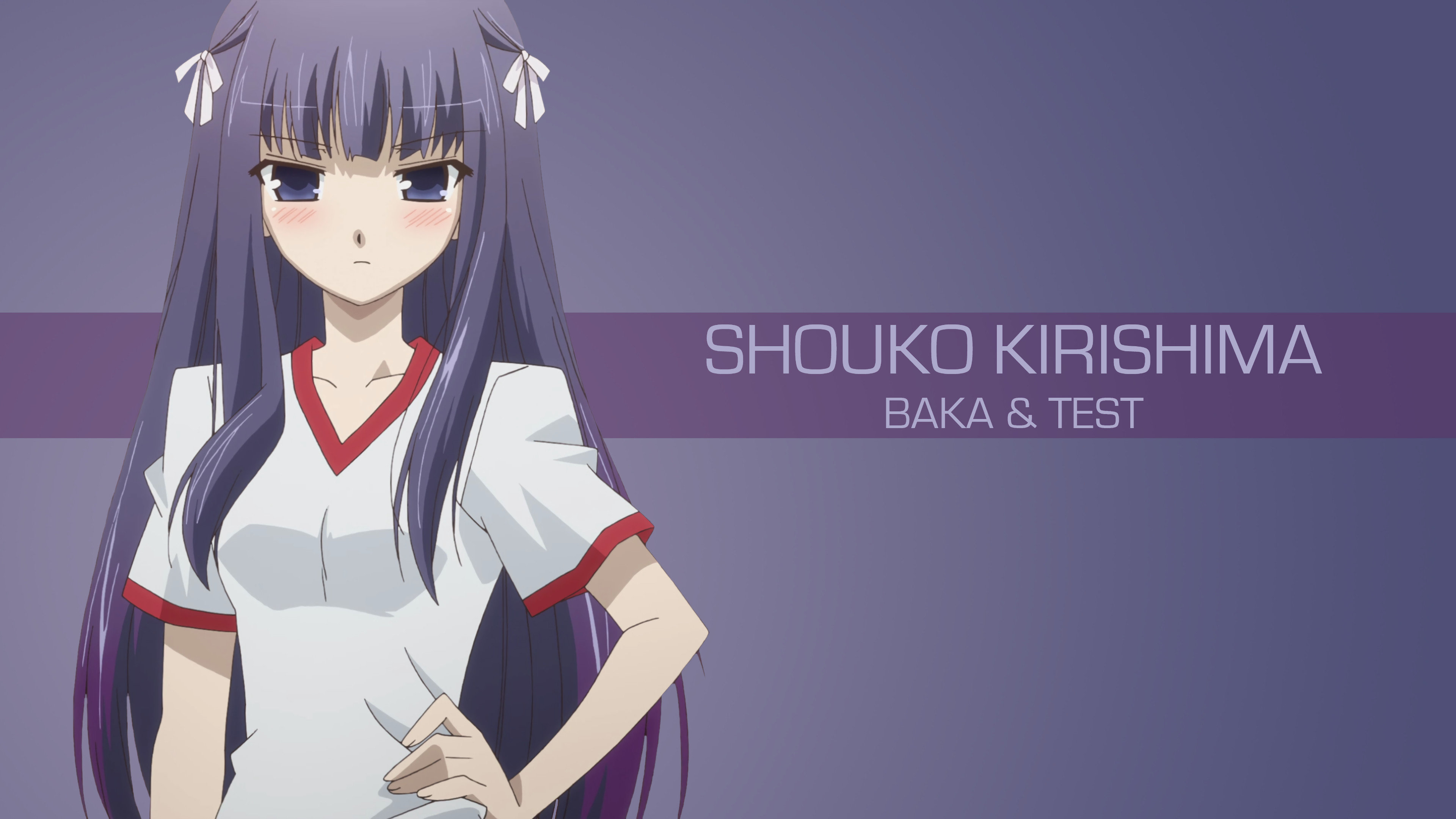 Download hd 4k Baka And Test computer wallpaper ID:183572 for free