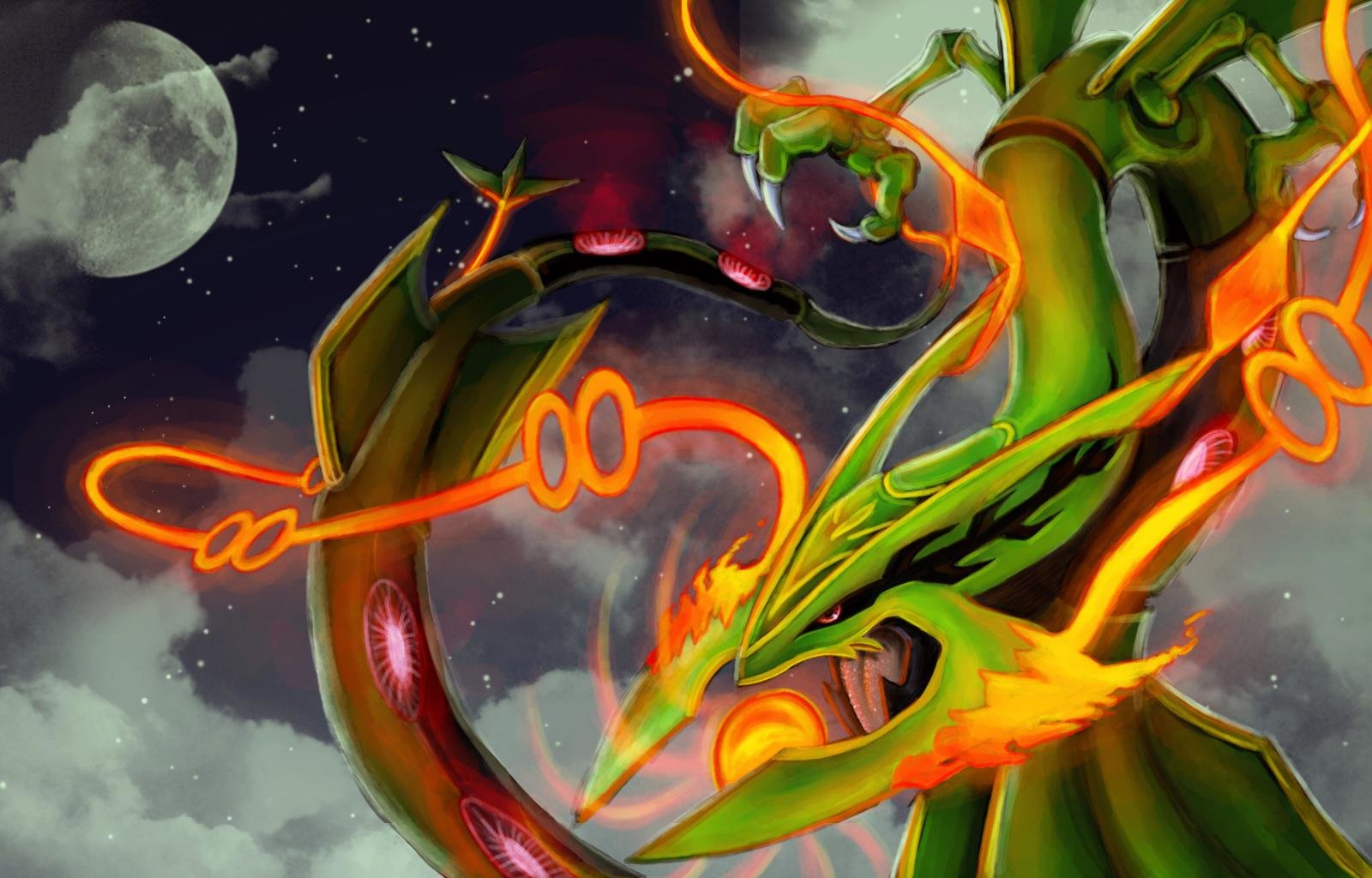 Free download Rayquaza (Pokemon) background ID:279349 hd 1600x1024 for desktop