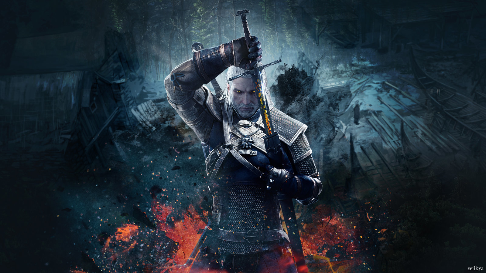 High resolution The Witcher 3: Wild Hunt hd 1600x900 background ID:18105 for desktop