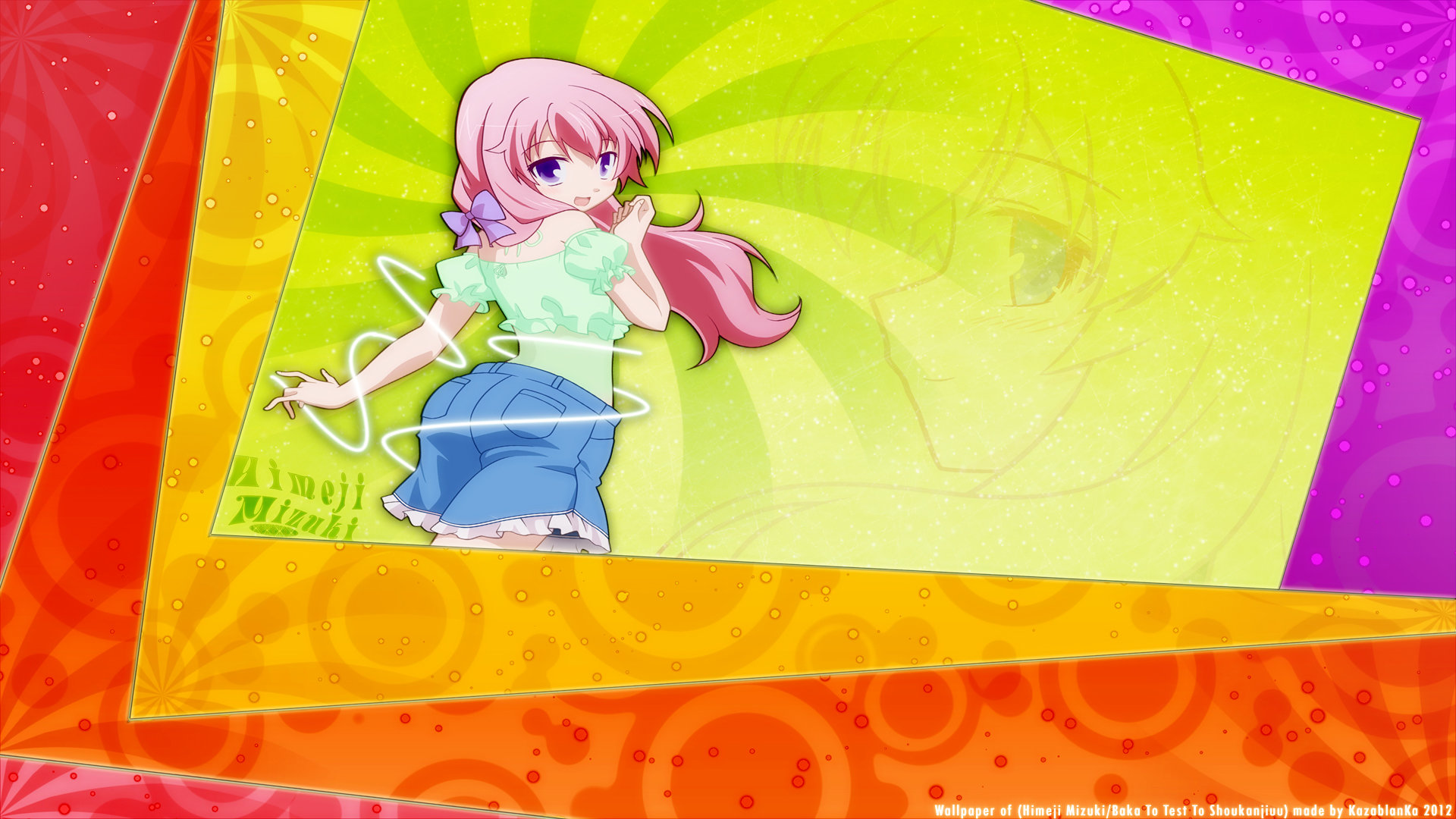 Download full hd 1080p Baka And Test desktop wallpaper ID:183613 for free