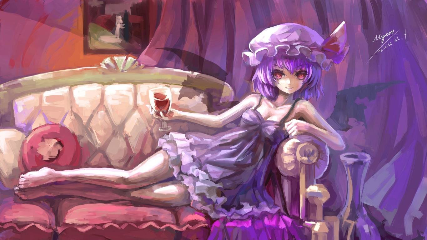 High resolution Remilia Scarlet laptop wallpaper ID:224516 for PC
