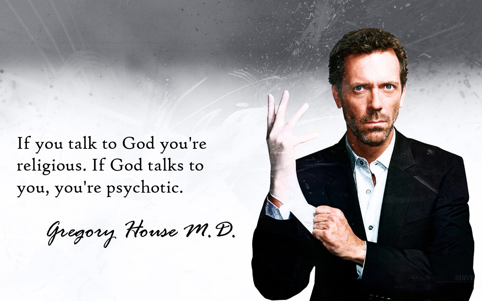 Awesome Dr. House free background ID:156654 for hd 1680x1050 PC