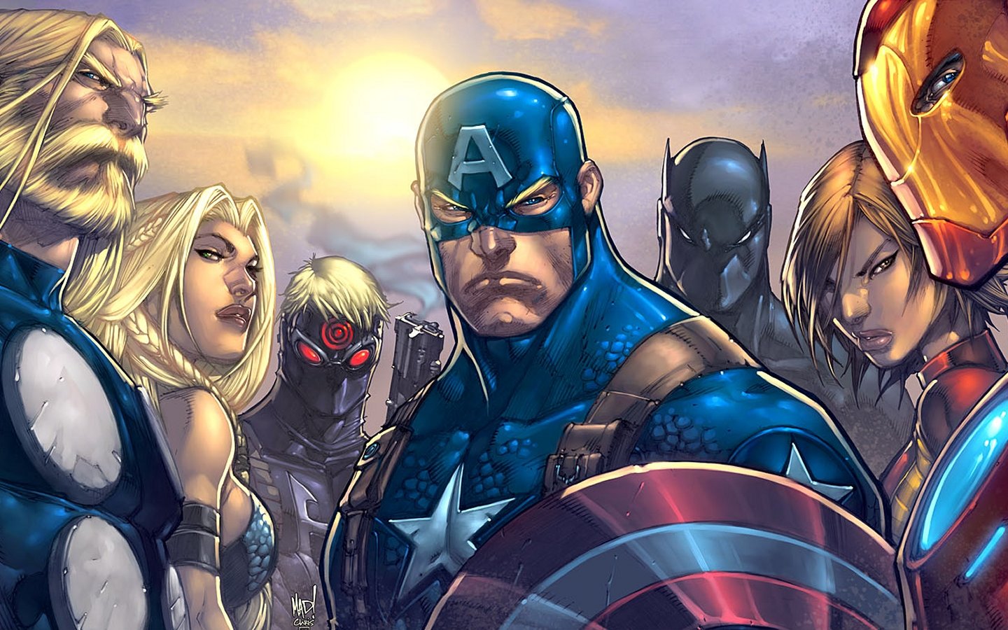 Awesome Avengers comics free wallpaper ID:334411 for hd 1440x900 PC