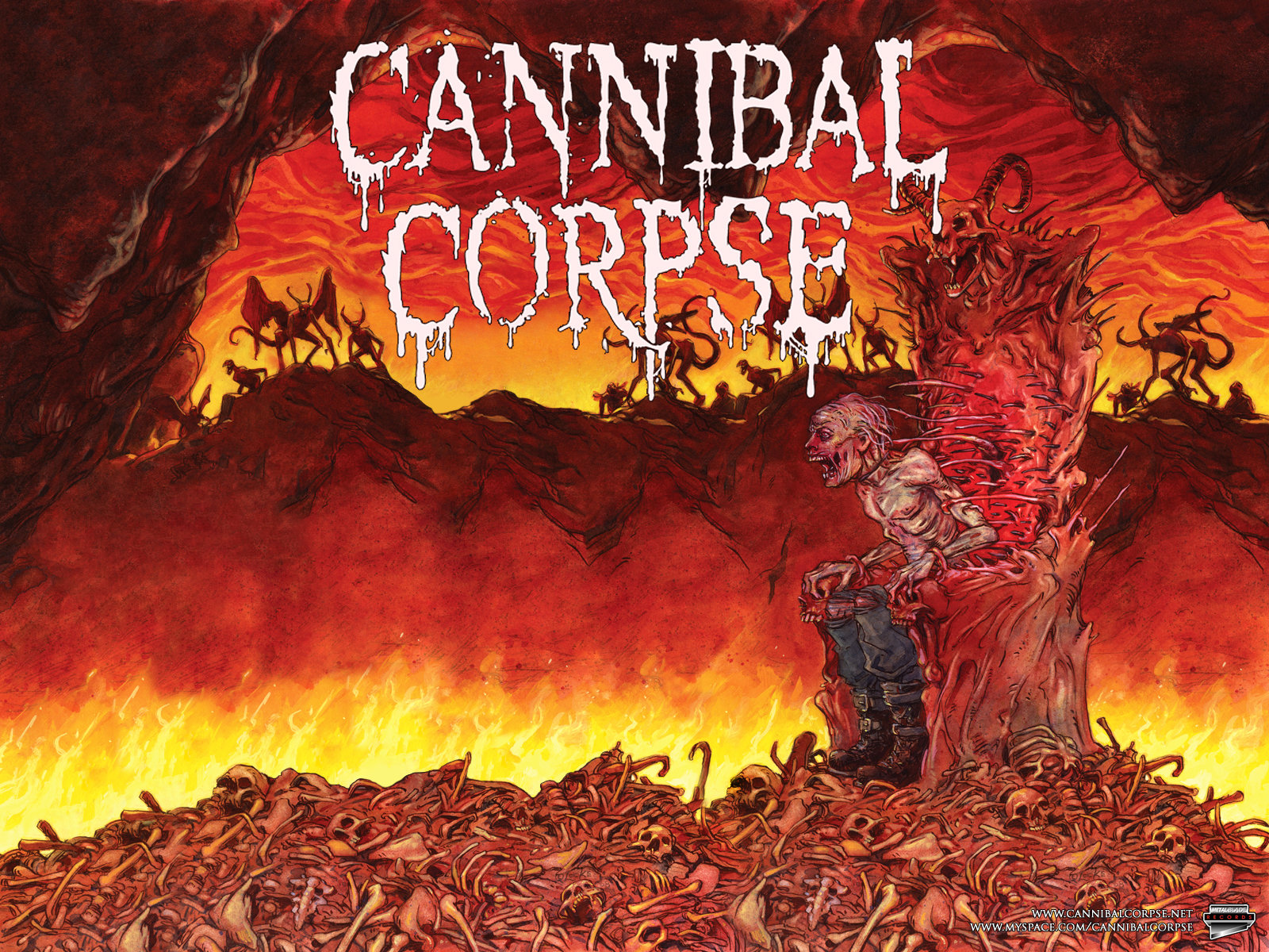 Download hd 1600x1200 Cannibal Corpse computer background ID:282638 for free