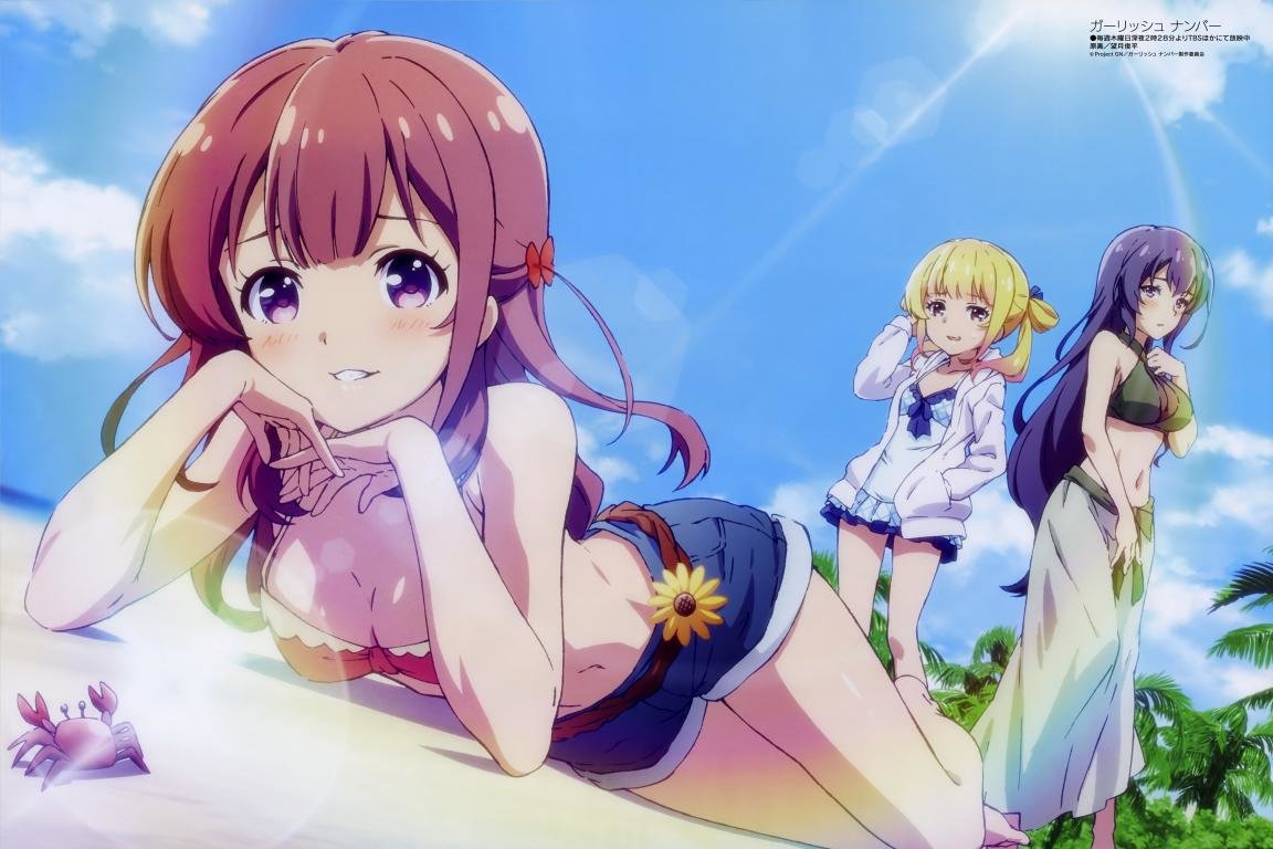Free download Girlish Number background ID:127333 hd 1152x768 for PC