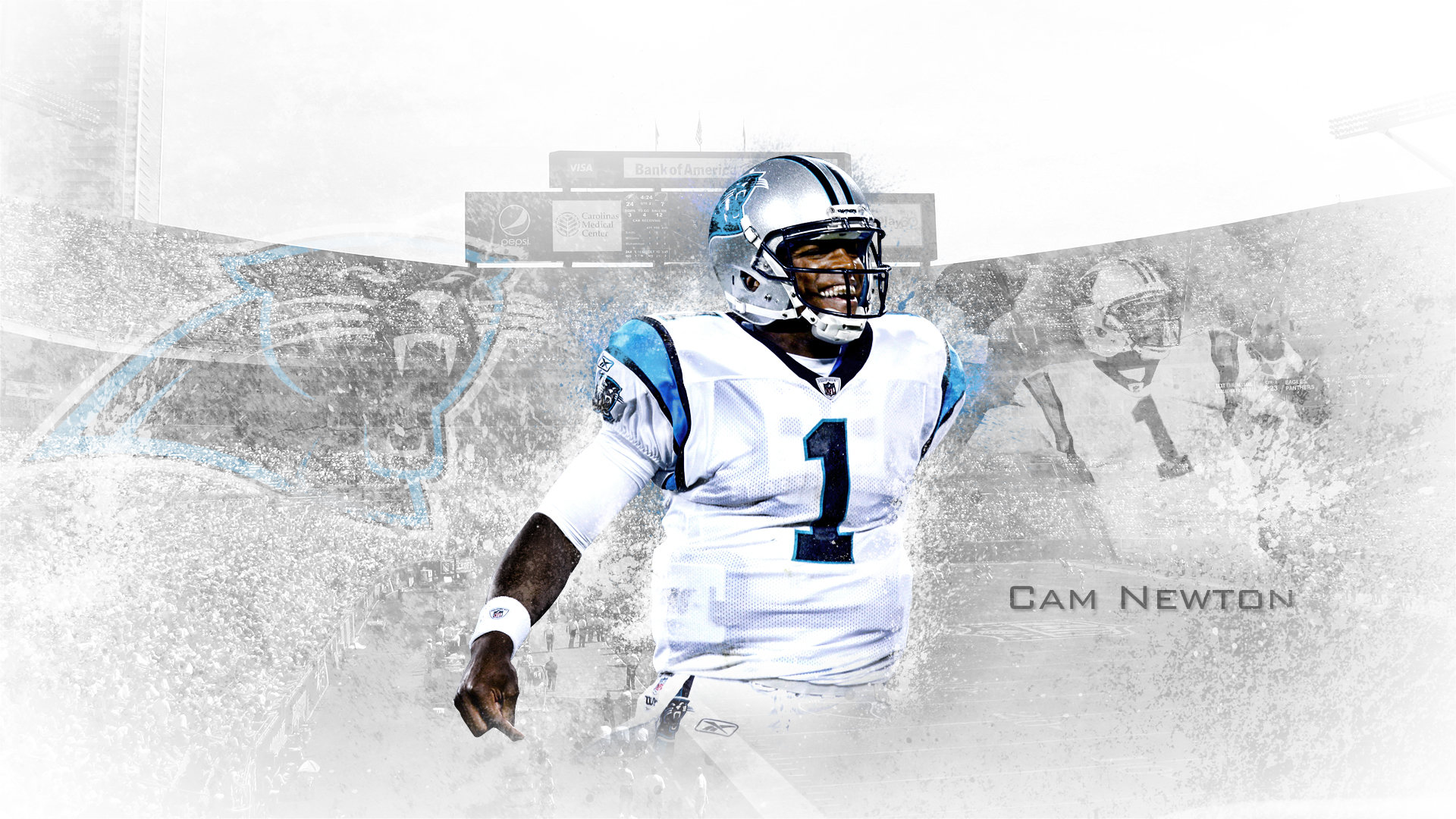 Free download Cam Newton background ID:57585 full hd 1080p for desktop