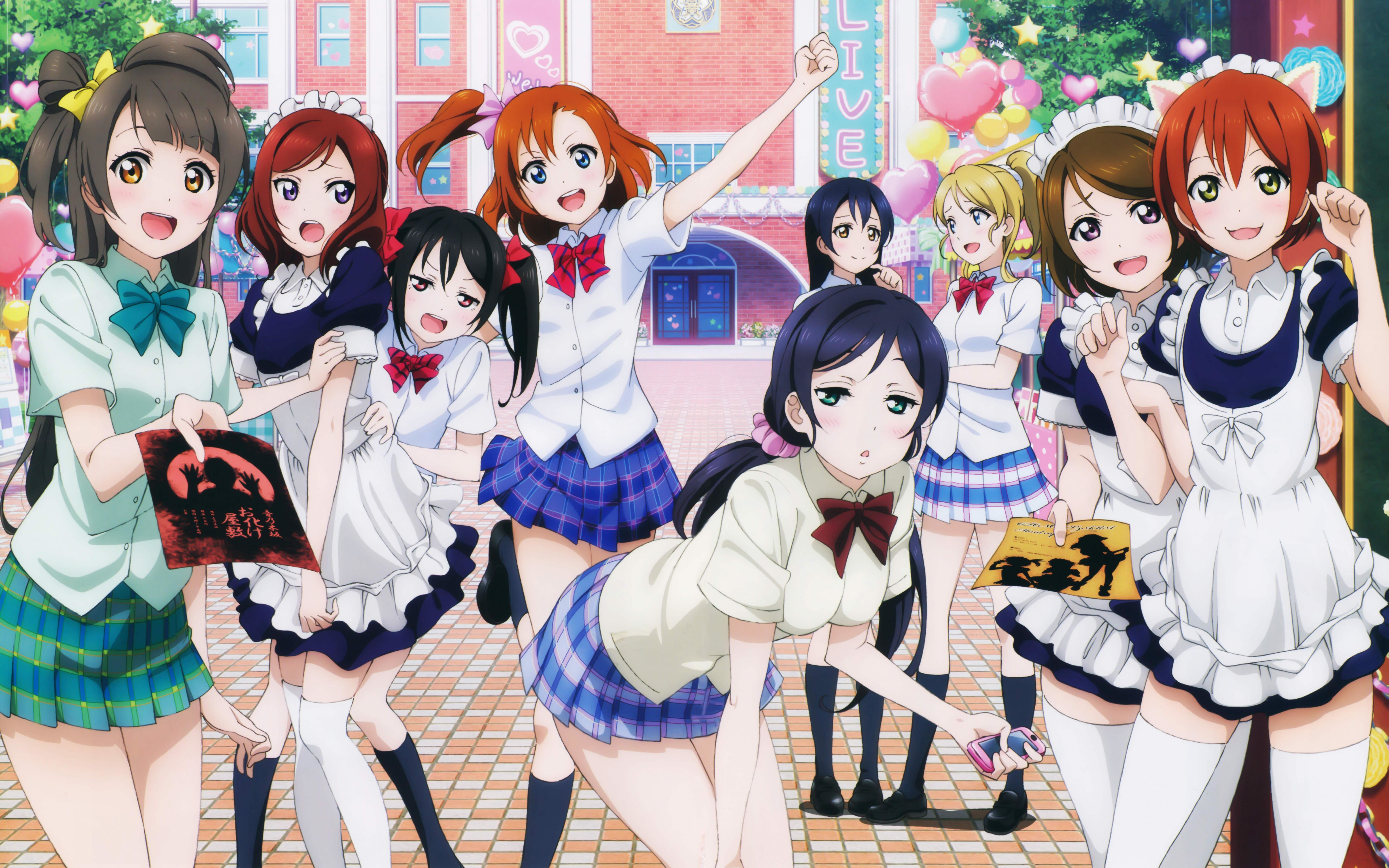 Free download Love Live! wallpaper ID:152080 hd 7680x4800 for computer