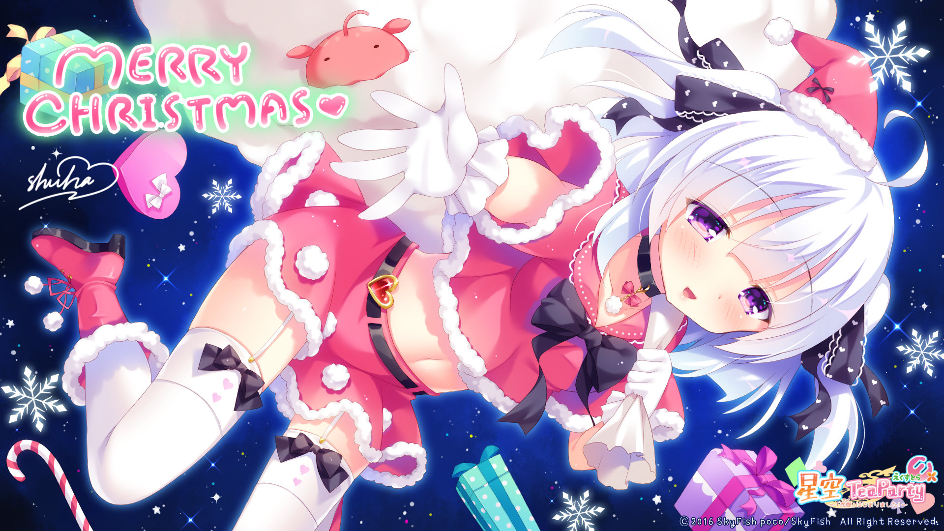 Awesome Christmas Anime free wallpaper ID:24891 for hd 1080p PC