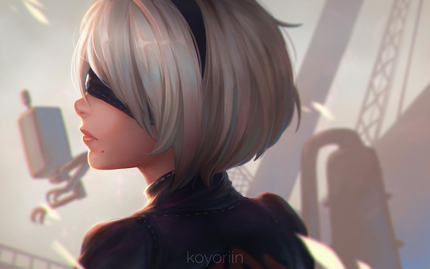 Download hd 1440x900 NieR: Automata PC background ID:449051 for free