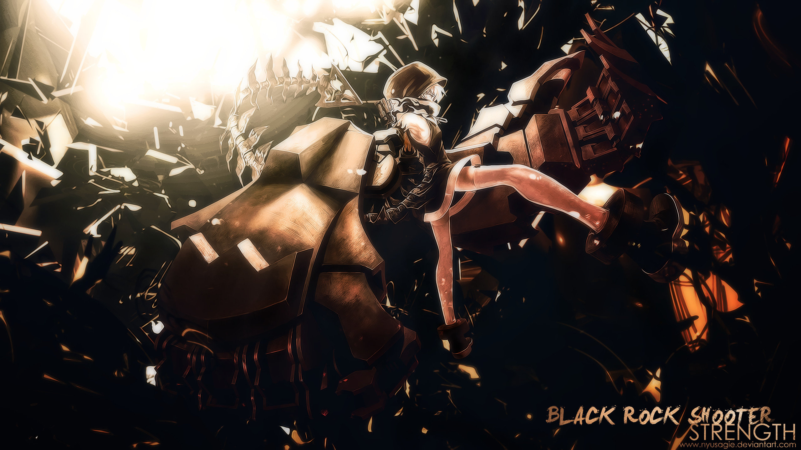 Best Black Rock Shooter background ID:454014 for High Resolution hd 2560x1440 PC