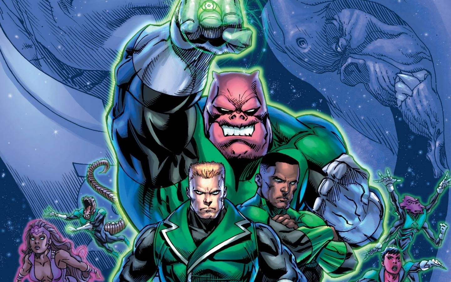 Free Green Lantern Corps high quality background ID:277631 for hd 1440x900 PC