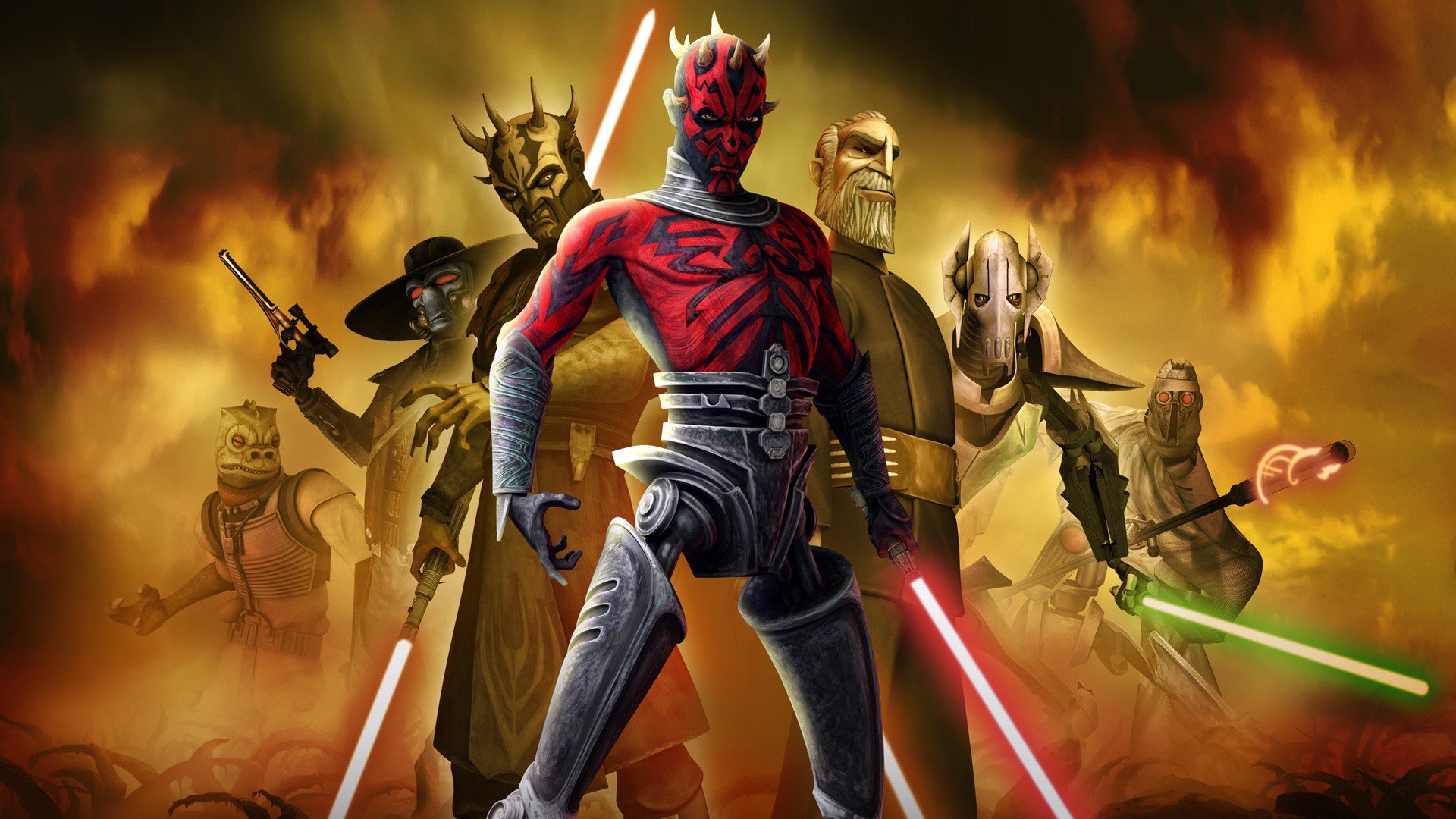 Download 1080p Star Wars: The Clone Wars computer background ID:275658 for free