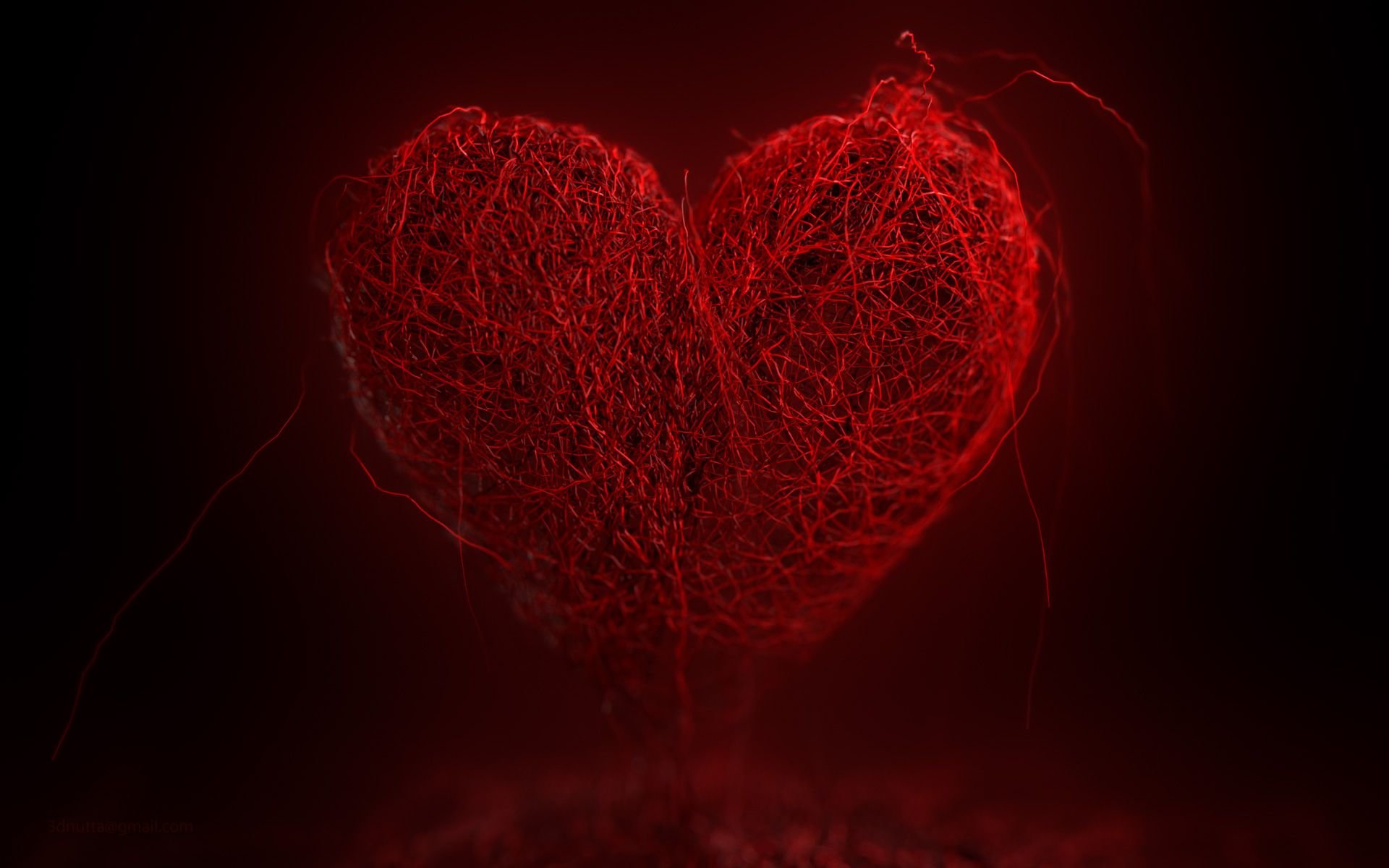 Free download Heart background ID:209180 hd 1920x1200 for PC