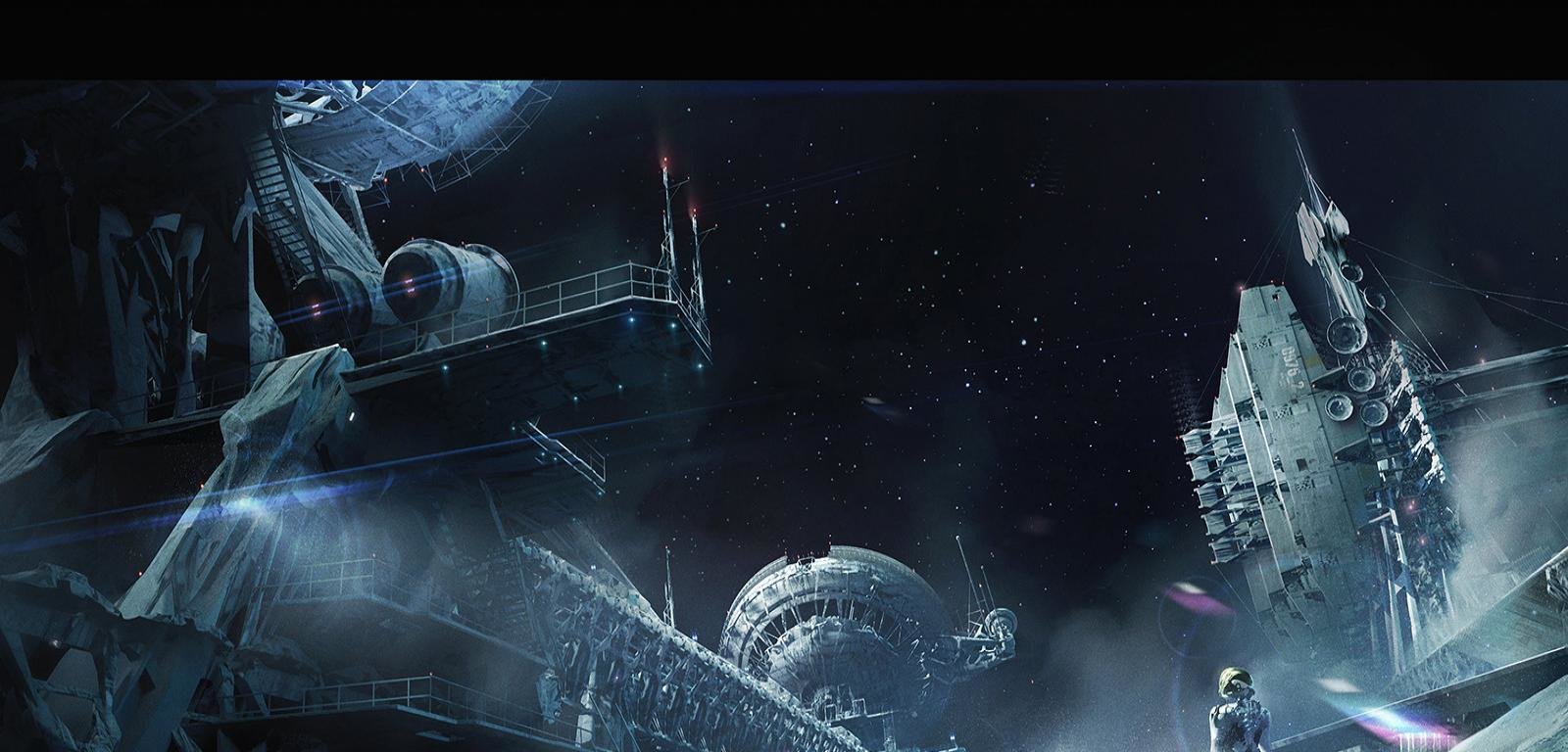 Free download Space Station wallpaper ID:226979 hd 1600x768 for computer