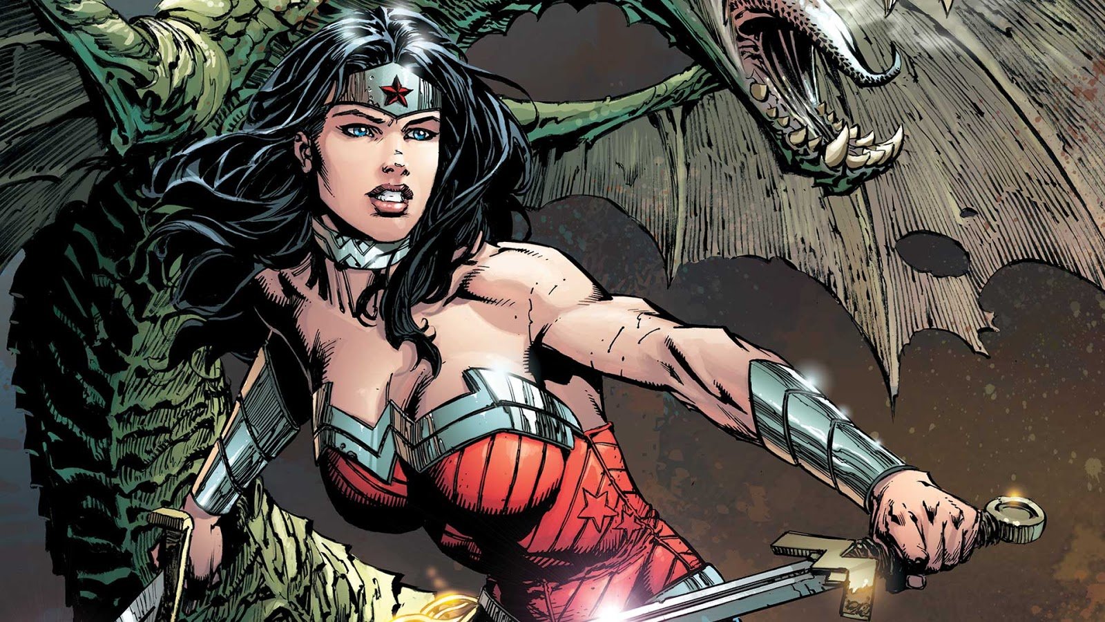 Free Wonder Woman high quality background ID:240350 for hd 1600x900 PC