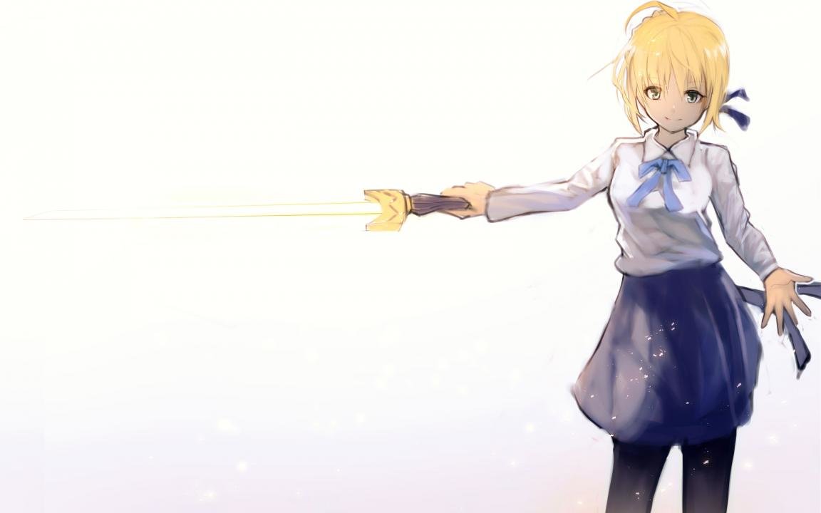 Free download Saber (Fate Series) background ID:468306 hd 1152x720 for desktop