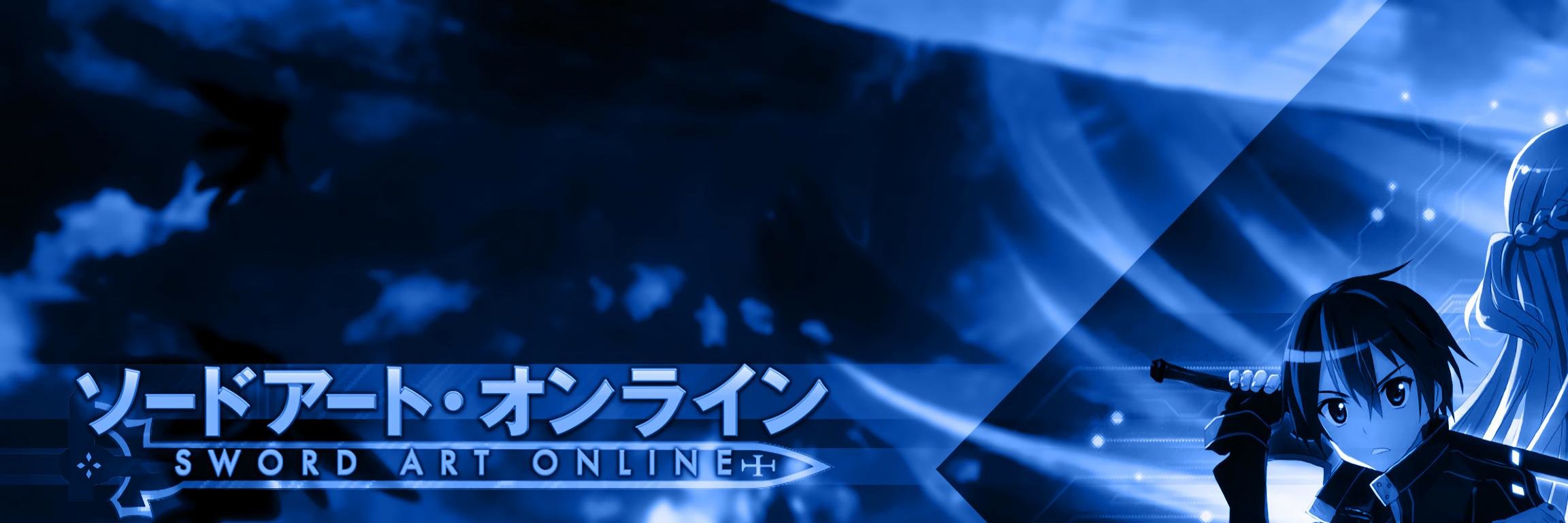 Awesome Sword Art Online (SAO) free background ID:181927 for dual screen 2304x768 PC