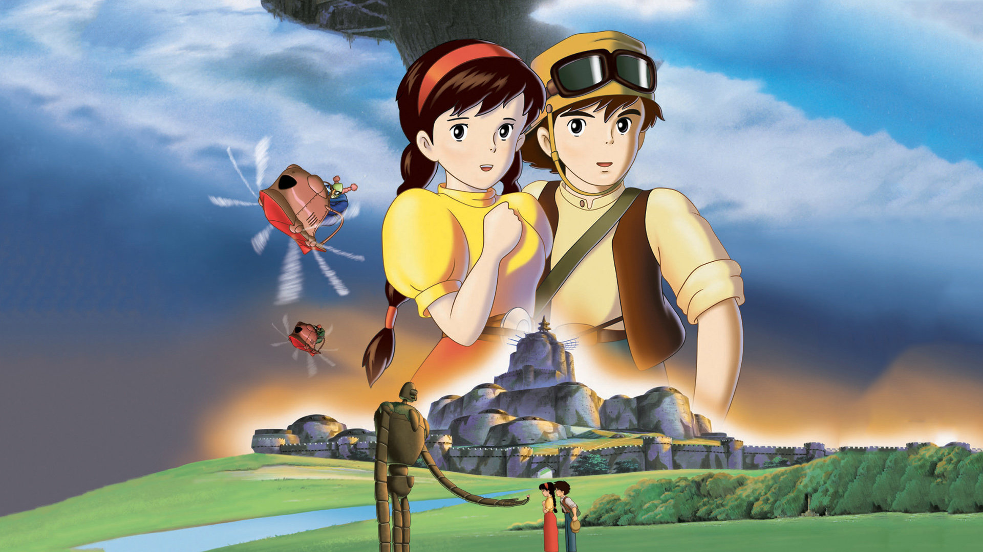 Download full hd Laputa: Castle In The Sky PC wallpaper ID:186135 for free