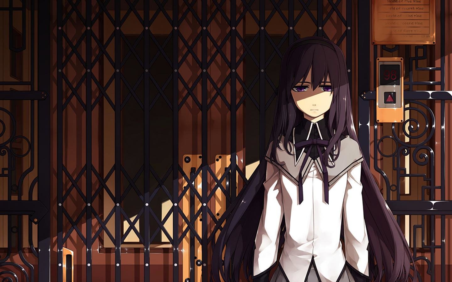 Download hd 1440x900 Homura Akemi computer background ID:31927 for free