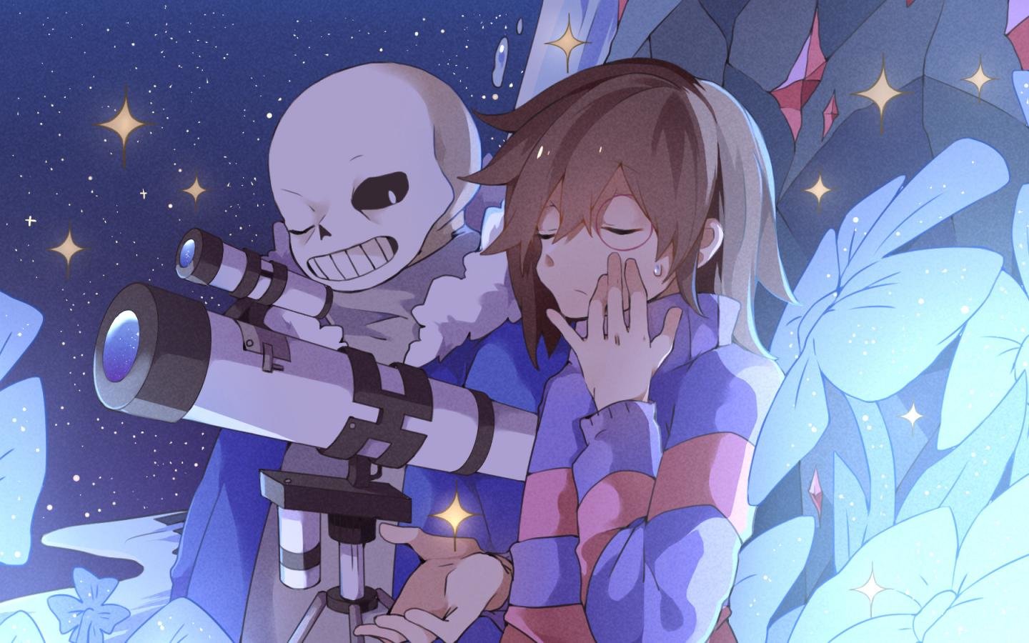 Download hd 1440x900 Undertale computer wallpaper ID:330164 for free