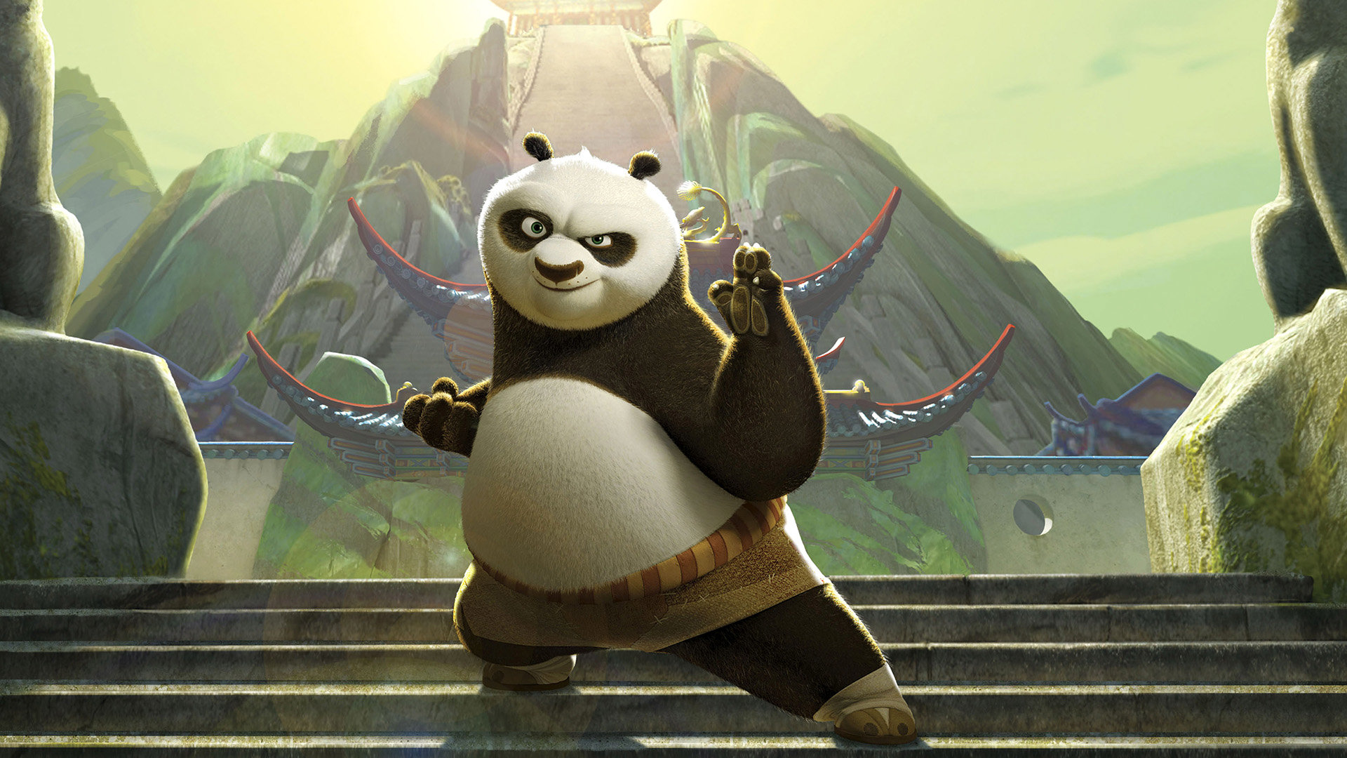Awesome Kung Fu Panda free wallpaper ID:195924 for hd 1080p computer